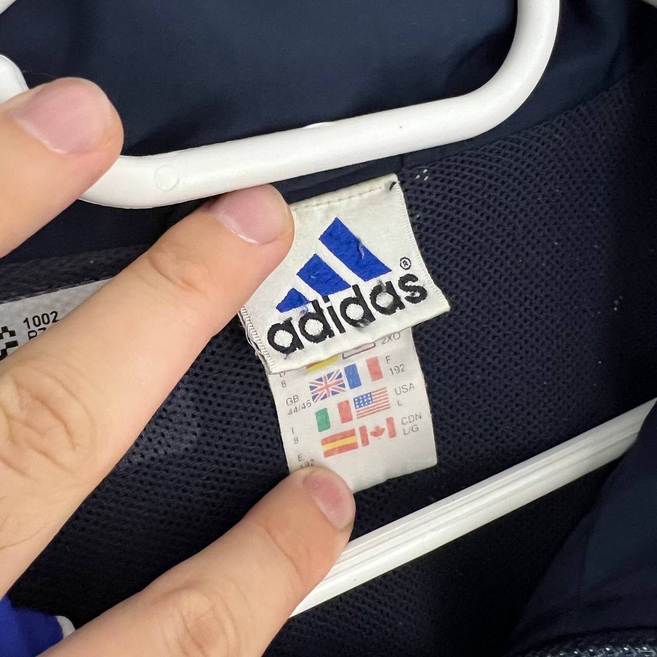 Adidas Adidas Vintage 90s Retro Zip Jacket Y2K Style Baggy Fit Size US L / EU 52-54 / 3 - 5 Thumbnail