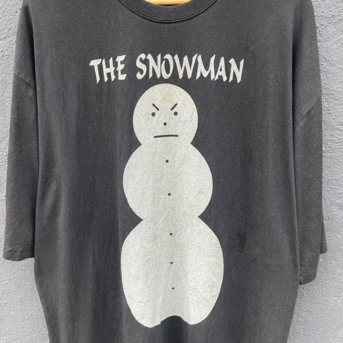 Rap Tees Thrashed Faded Preksaka X The Snowman Jeezy Rapper Tee Size US XXL / EU 58 / 5 - 2 Thumbnail