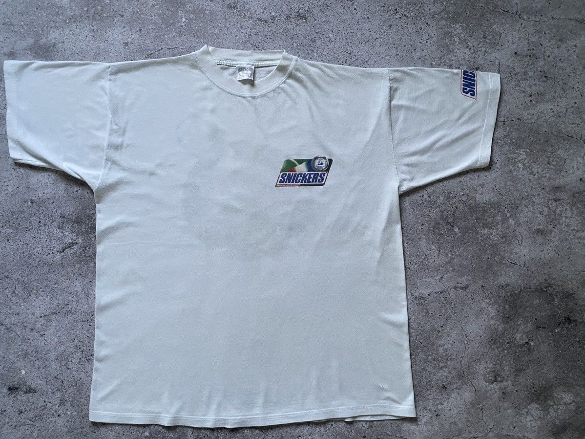 Vintage SNICKERS VINTAGE SHIRT WORLD CU FRANCE 98 Size US L / EU 52-54 / 3 - 1 Thumbnail