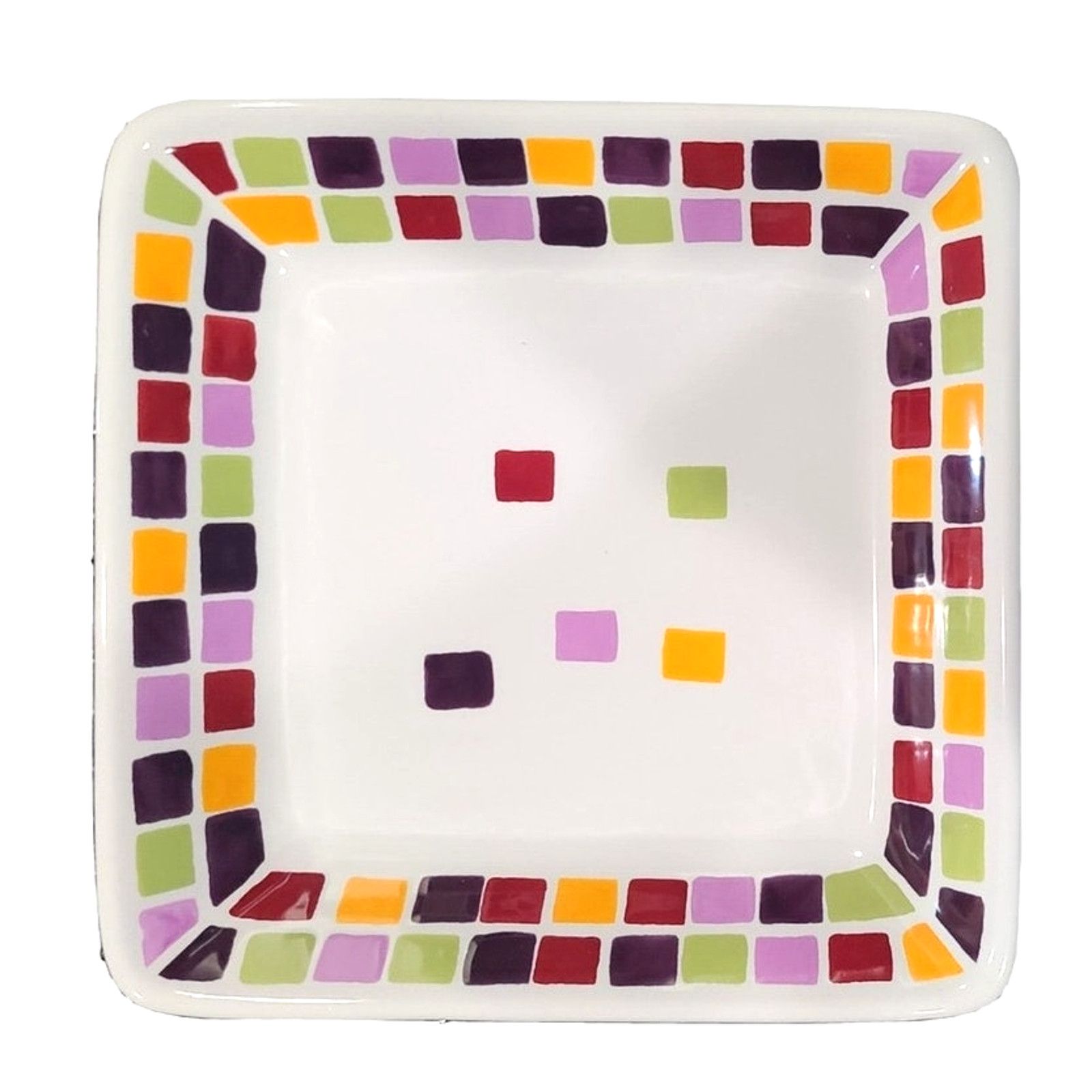 Other Simple Additions Desert Mosaic Tiles Small Square Plate Size ONE SIZE - 1 Thumbnail