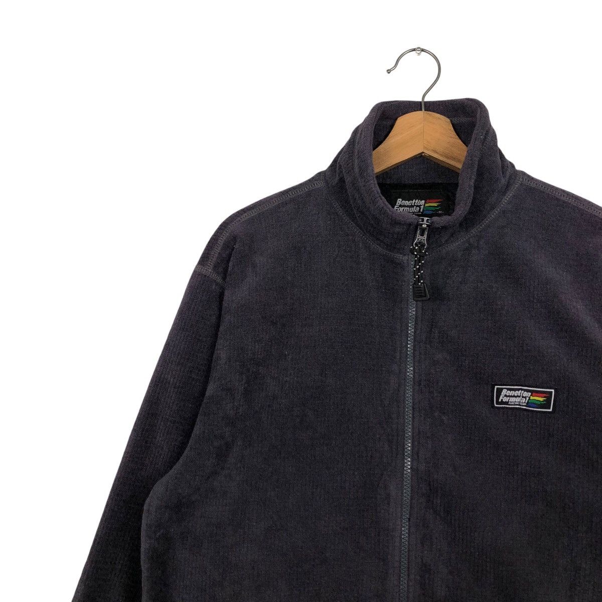 Japanese Brand × Vintage 📌Vintage Zipper Jacket Benetton Formula 1 Racing Team Size US M / EU 48-50 / 2 - 7 Thumbnail