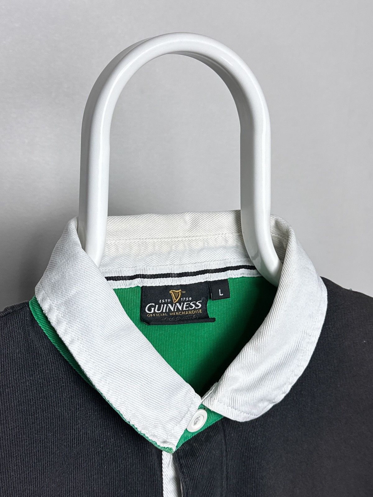 Cotton Traders Cotton Traders Vintage Ireland Guinness Rugby Shirt Size US L / EU 52-54 / 3 - 4 Thumbnail