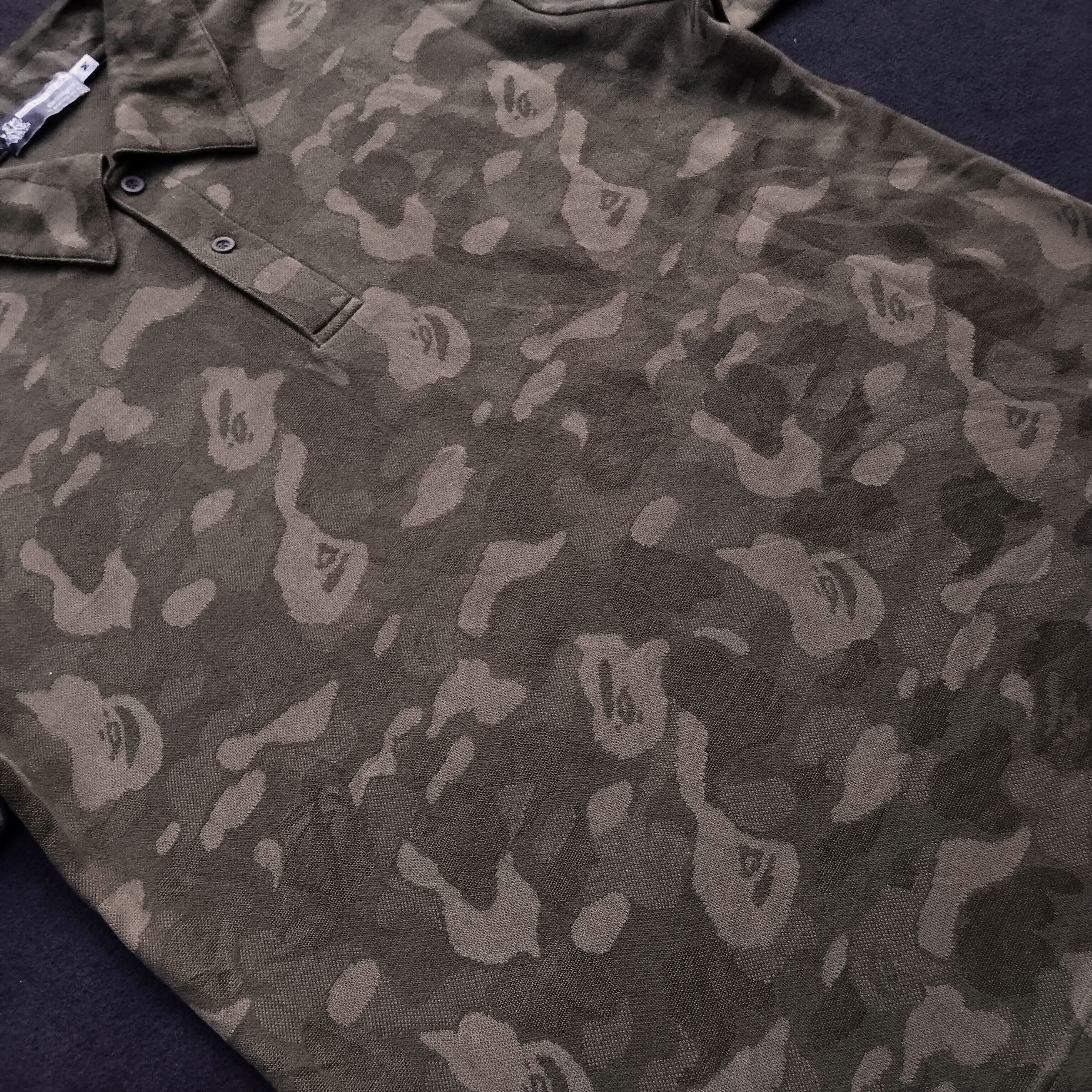 Bape Bape Aoyama Camo Polo Size US M / EU 48-50 / 2 - 2 Thumbnail