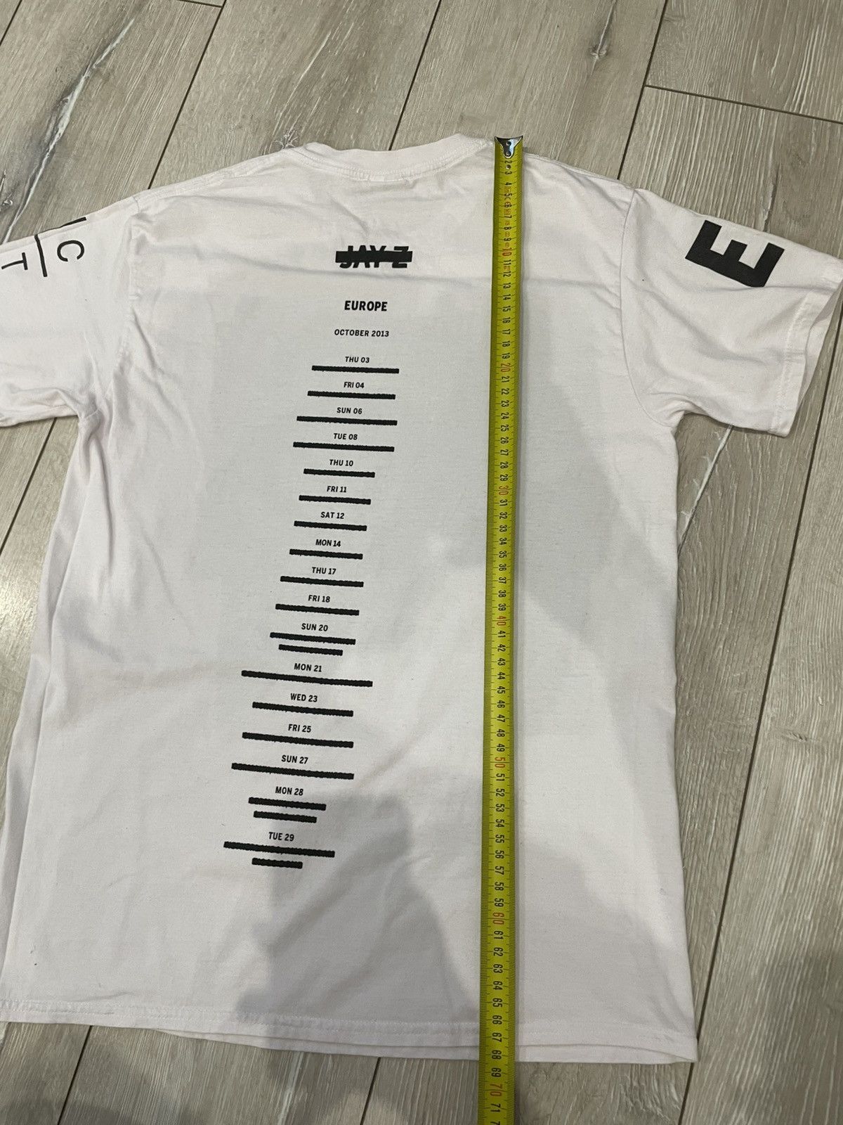 Other Magna Carta World Tour Shirt White Jay-Z Hip Hop Rap Size US M / EU 48-50 / 2 - 13 Thumbnail