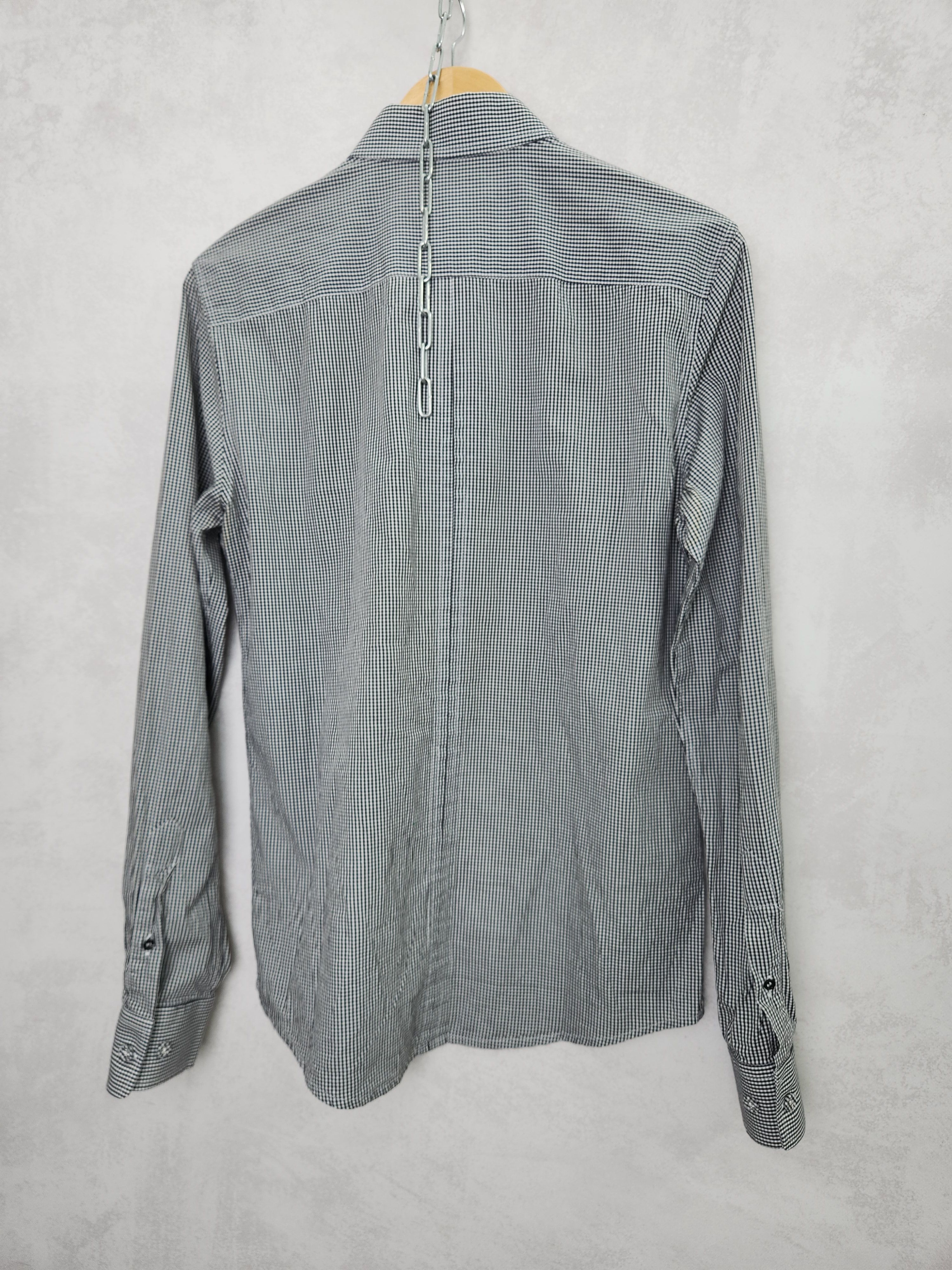 Balenciaga Balenciaga paris stripes button ups shirt pockets logo Size US L / EU 52-54 / 3 - 9 Thumbnail