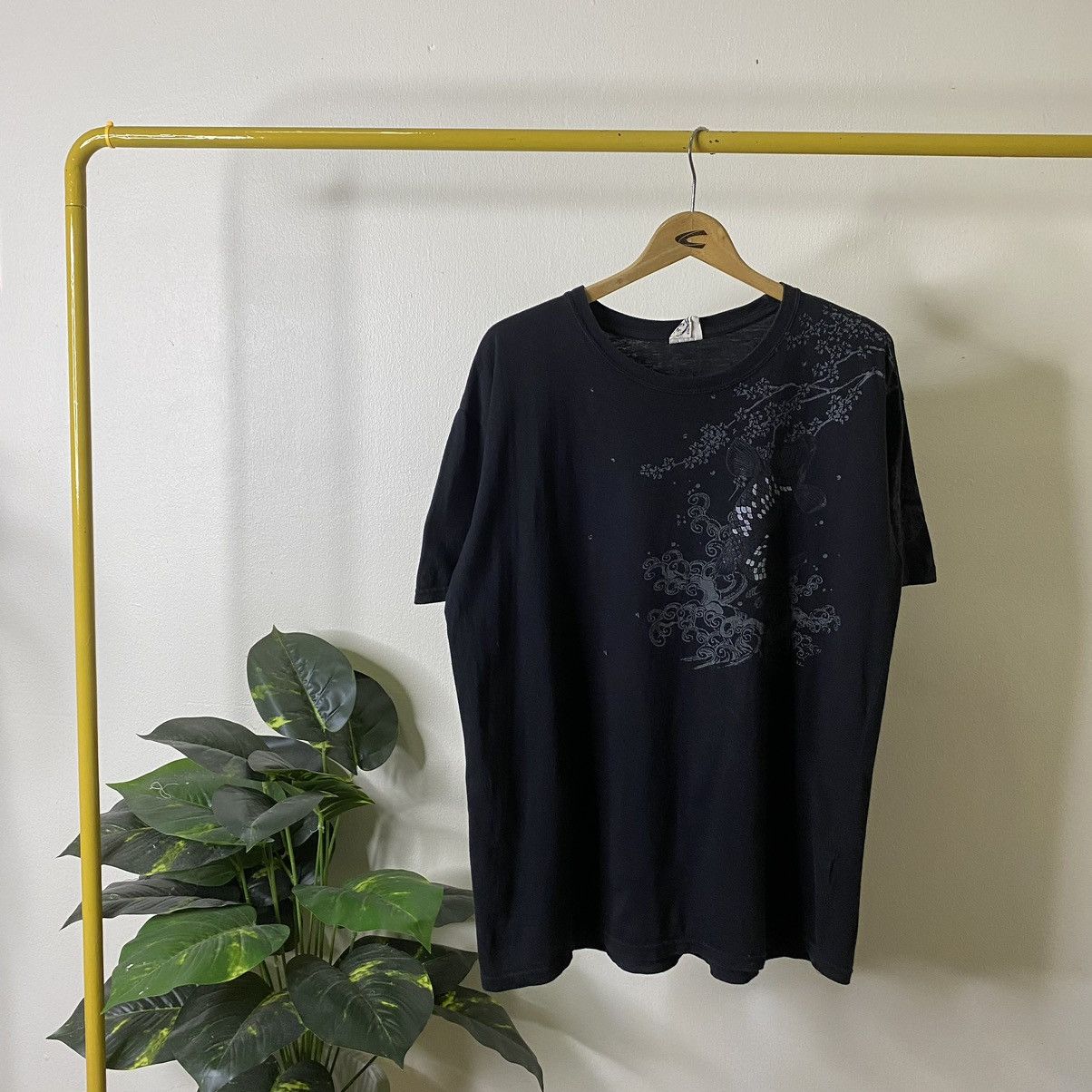 Affliction × Ed Hardy × Japanese Brand Koi Fish Sukajan Motive Ed Hardy Karakuri Tamashii Style Tee Size US XL / EU 56 / 4 - 6 Thumbnail