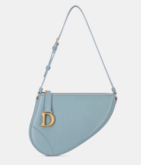 Dior o1w1db11024Size: OS / Saddle Rodeo Pouch in Sky Blue Size ONE SIZE - 2 Thumbnail