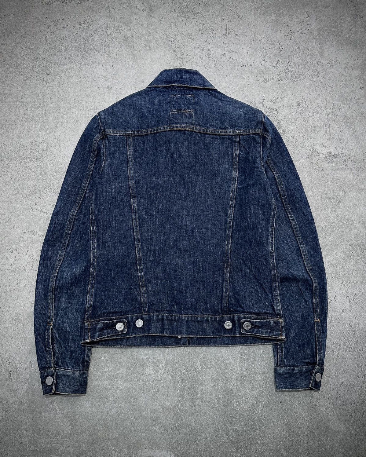 Helmut Lang Helmut Lang Dark Wash Classic Denim Jacket Size US S / EU 44-46 / 1 - 5 Thumbnail