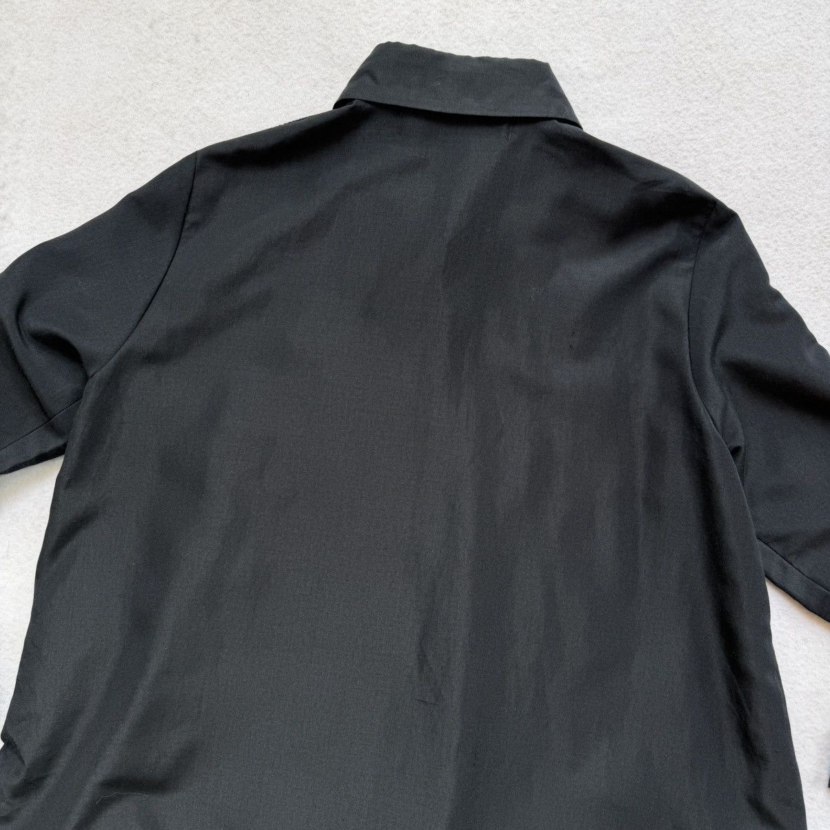 Katharine Hamnett London 1990s Katharine Hamnett Obsidian Embroidered Swirl Shirt Size M / US 6-8 / IT 42-44 - 4 Thumbnail