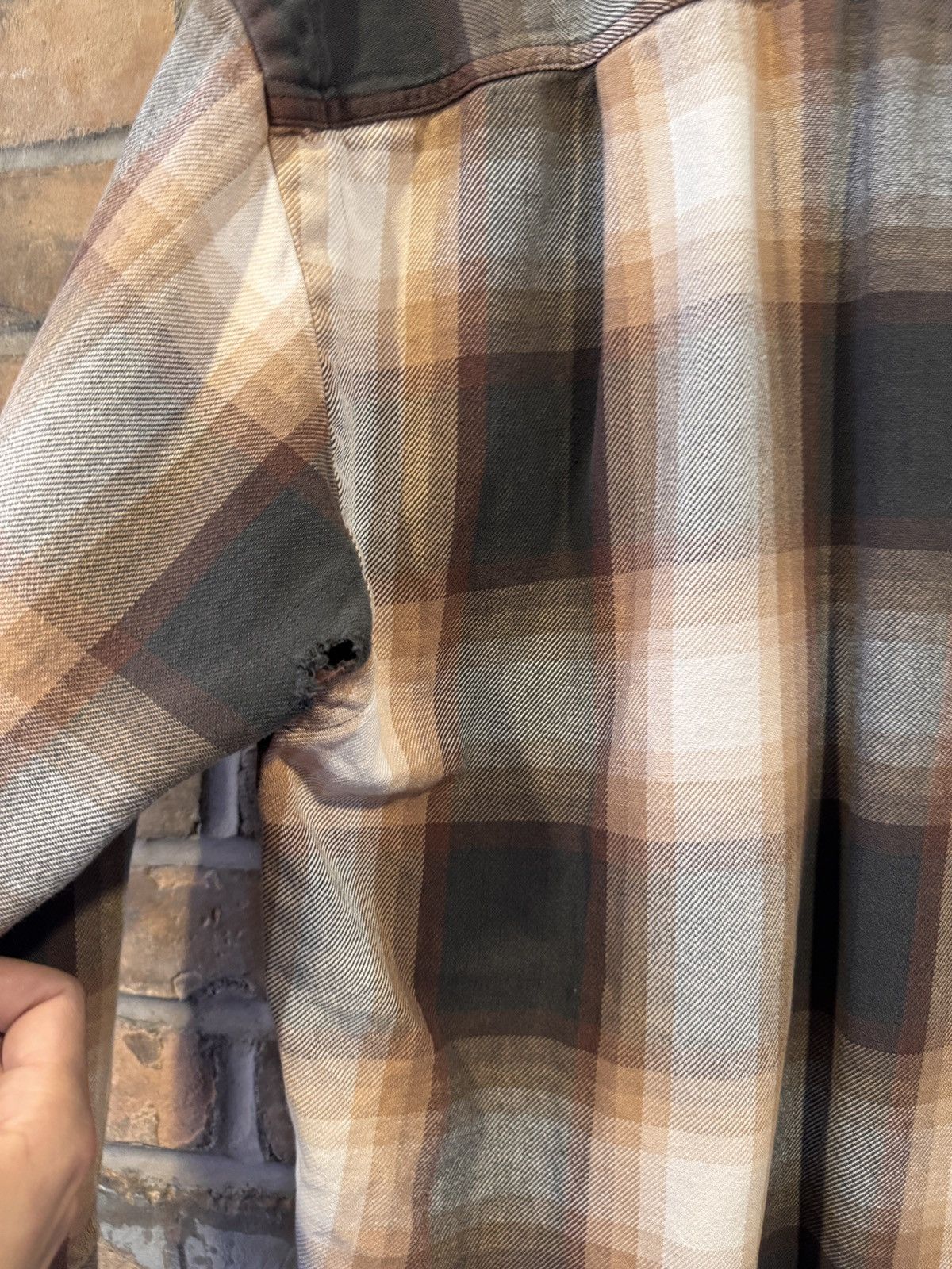 Jantzen 80s Jantzen Shadow Plaid Cotton Flannel Size US M / EU 48-50 / 2 - 5 Thumbnail