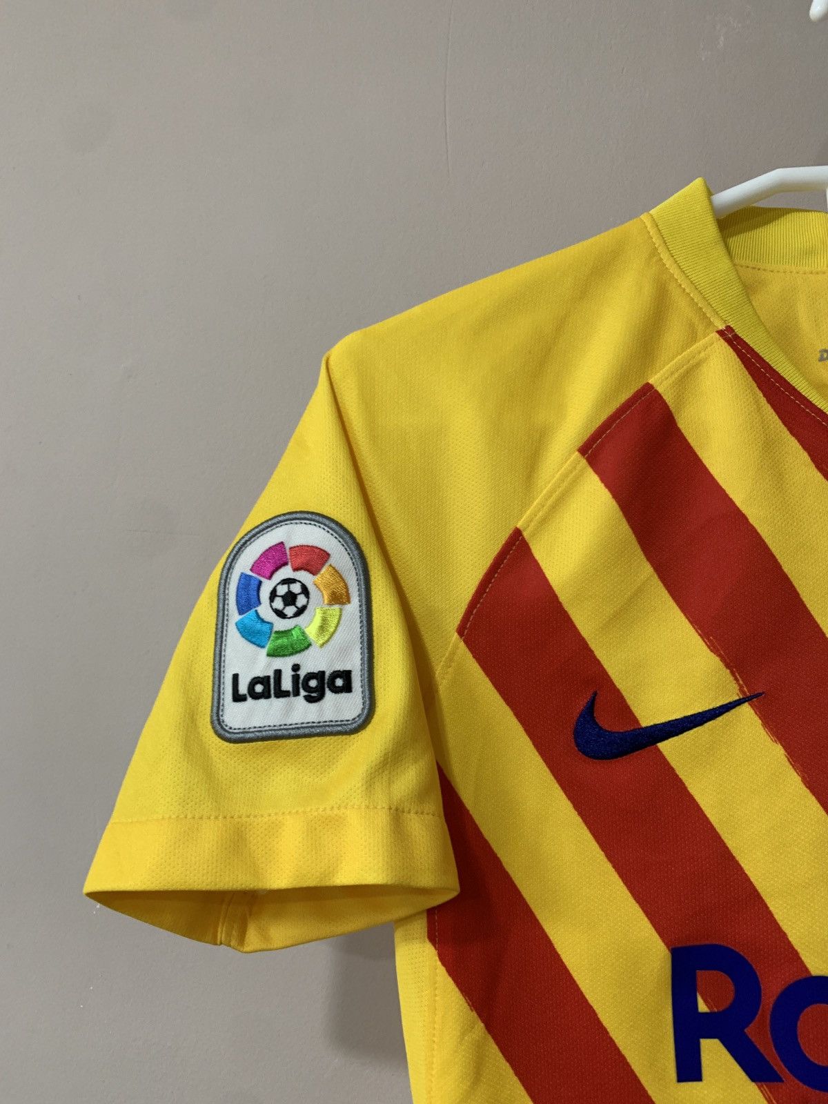 Nike Womens Barcelona Special Football Shirt Nike Soccer Jersey Size S / US 4 / IT 40 - 3 Thumbnail