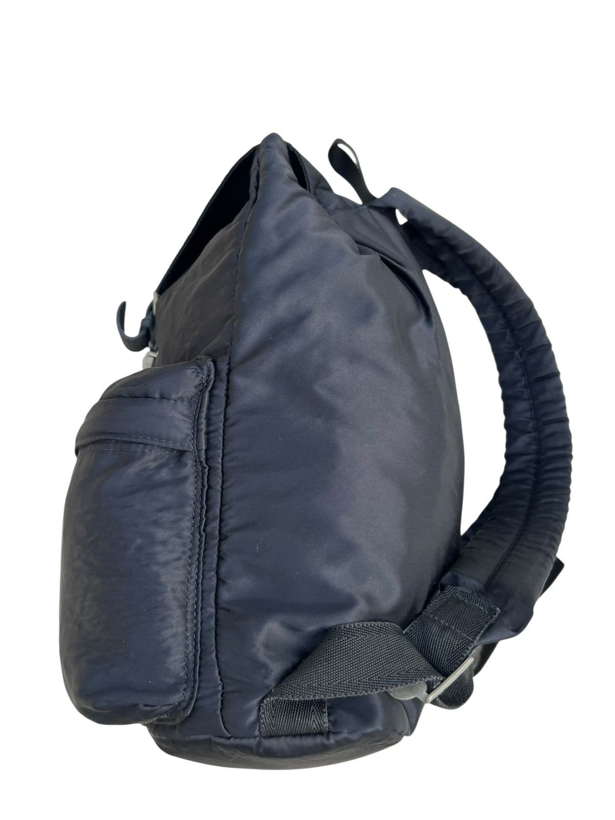 Barneys New York Vintage 90s Barneys New York Black Nylon Tactical Backpack Size ONE SIZE - 12 Thumbnail
