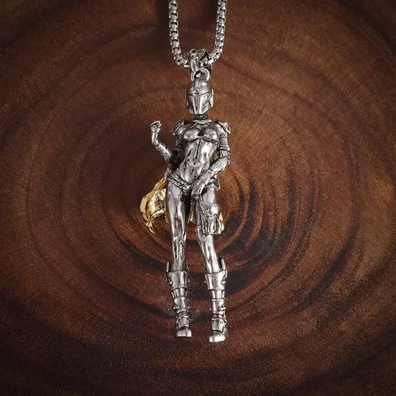 Jewelry Samurai Pendant Necklace Size ONE SIZE - 4 Thumbnail