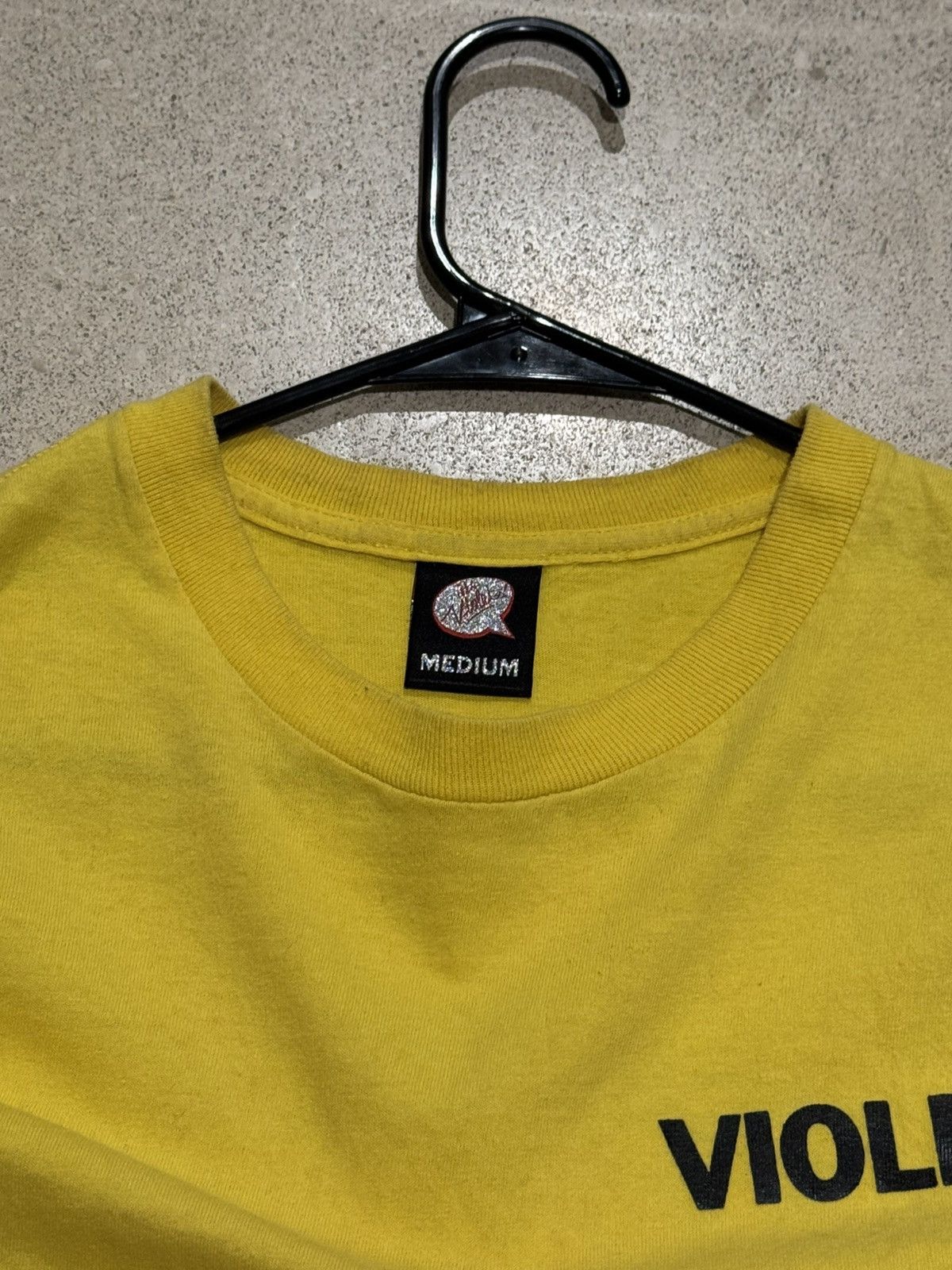 Supreme violet peace tee Size US M / EU 48-50 / 2 - 2 Thumbnail