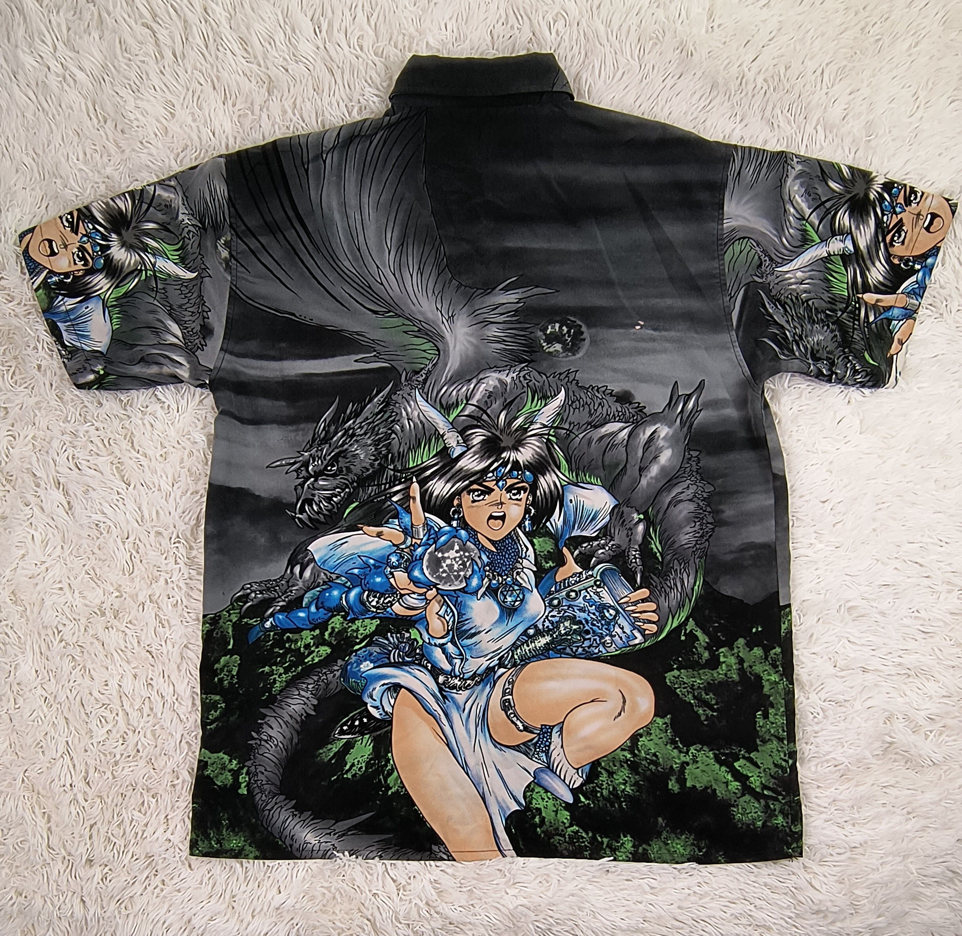 Vintage Vintage Y2K Shirow Masamune anime girl button up shirt Size US S / EU 44-46 / 1 - 8 Thumbnail
