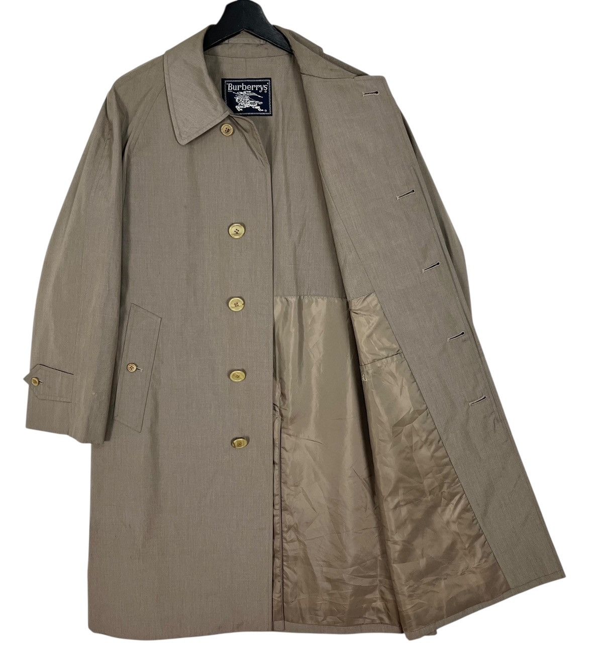 Burberry × Vintage Vintage Burberrys Nylon Trench Coat Size US S / EU 44-46 / 1 - 6 Thumbnail