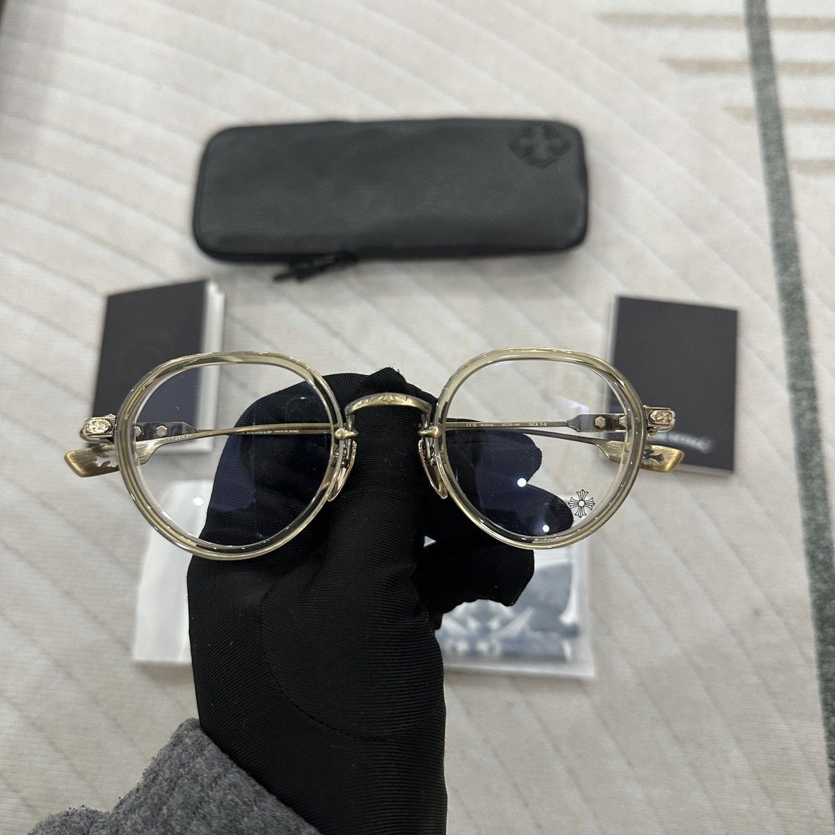 Chrome Hearts CHROME HEARTS SEX T-9 Mellow/Antique Gold Size ONE SIZE - 4 Thumbnail