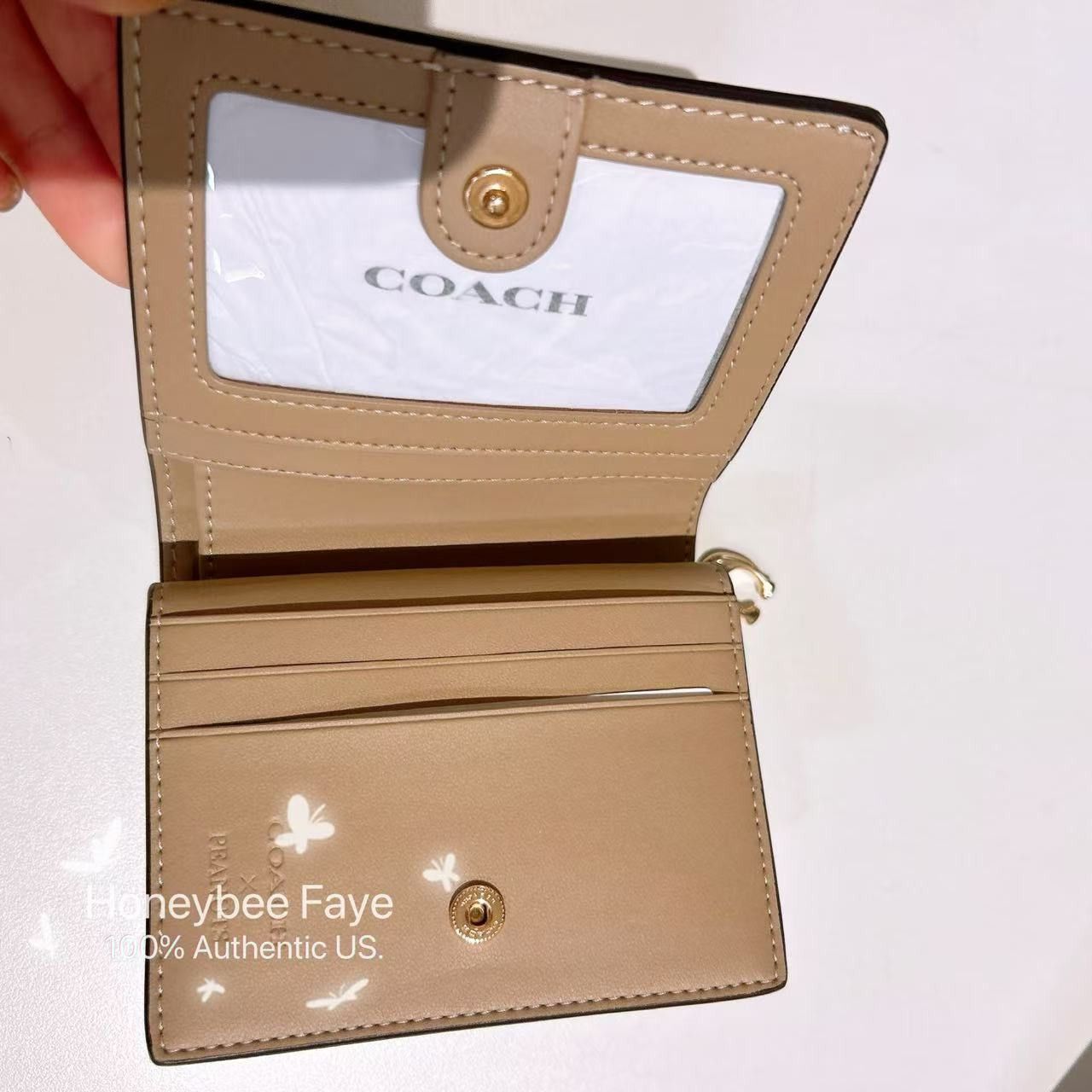 Coach Coach X Peanuts Snap Wallet CBN36 Size ONE SIZE - 3 Thumbnail