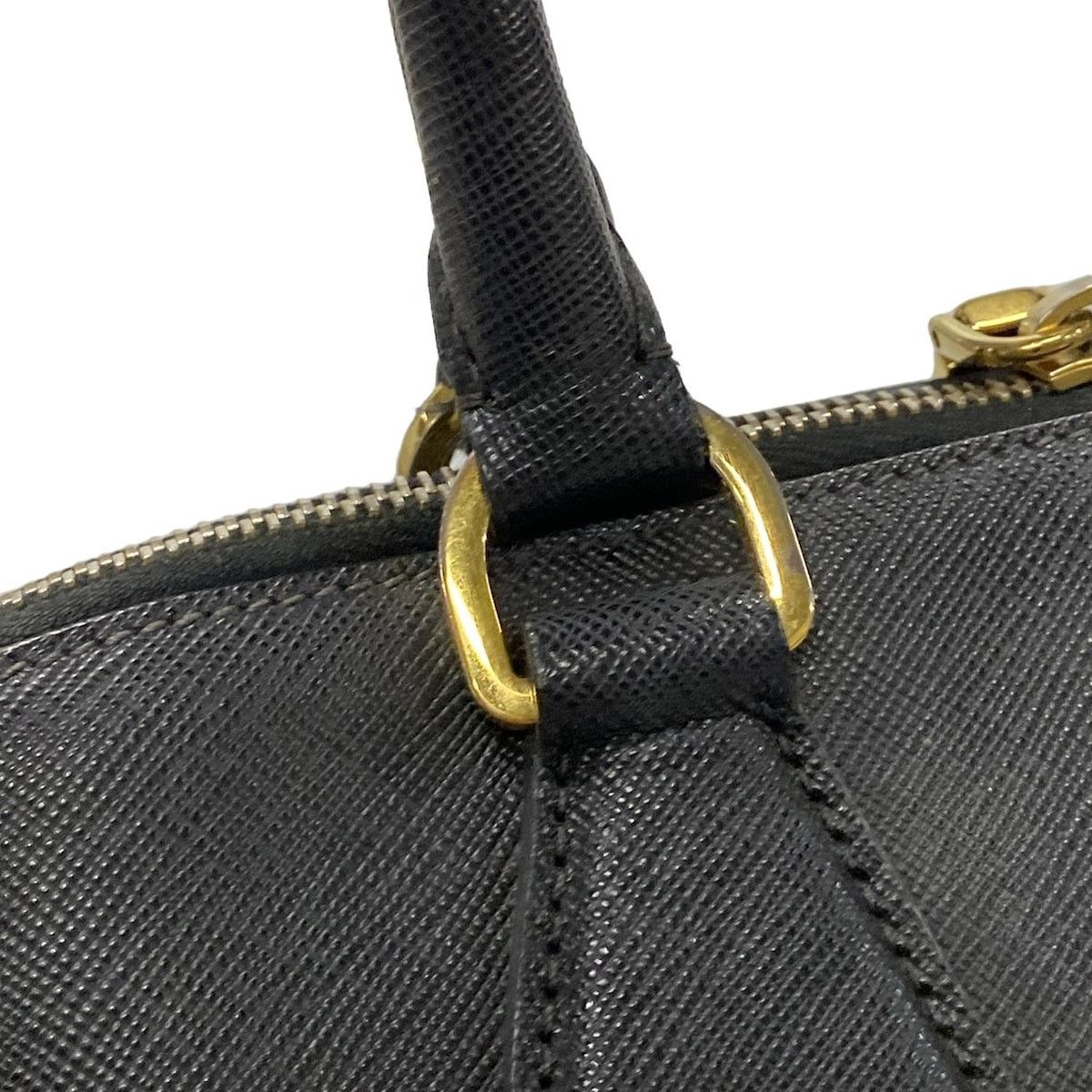Prada PRADA Triangle Logo Handbag Saffiano Lux (Leather) Size ONE SIZE - 15 Thumbnail