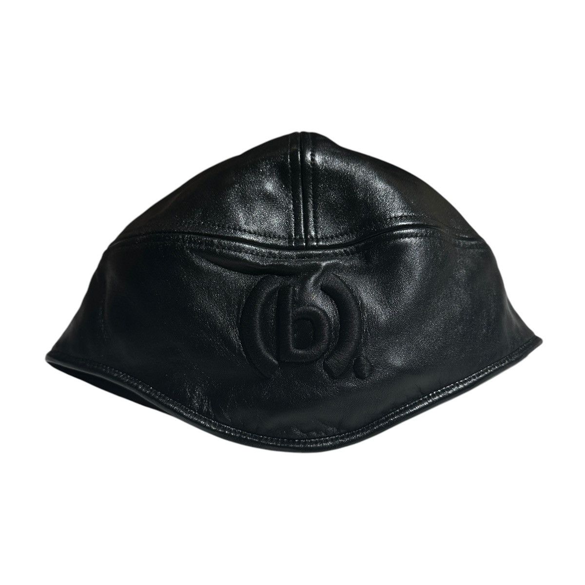 (B).Stroy × Givenchy RARE leather fur trim helmut trapper hat Size ONE SIZE - 4 Thumbnail