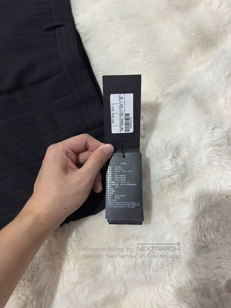 Other Saint Laurent Paris Men's Dark Stripe Trousers Size US 34 / EU 50 - 2 Thumbnail