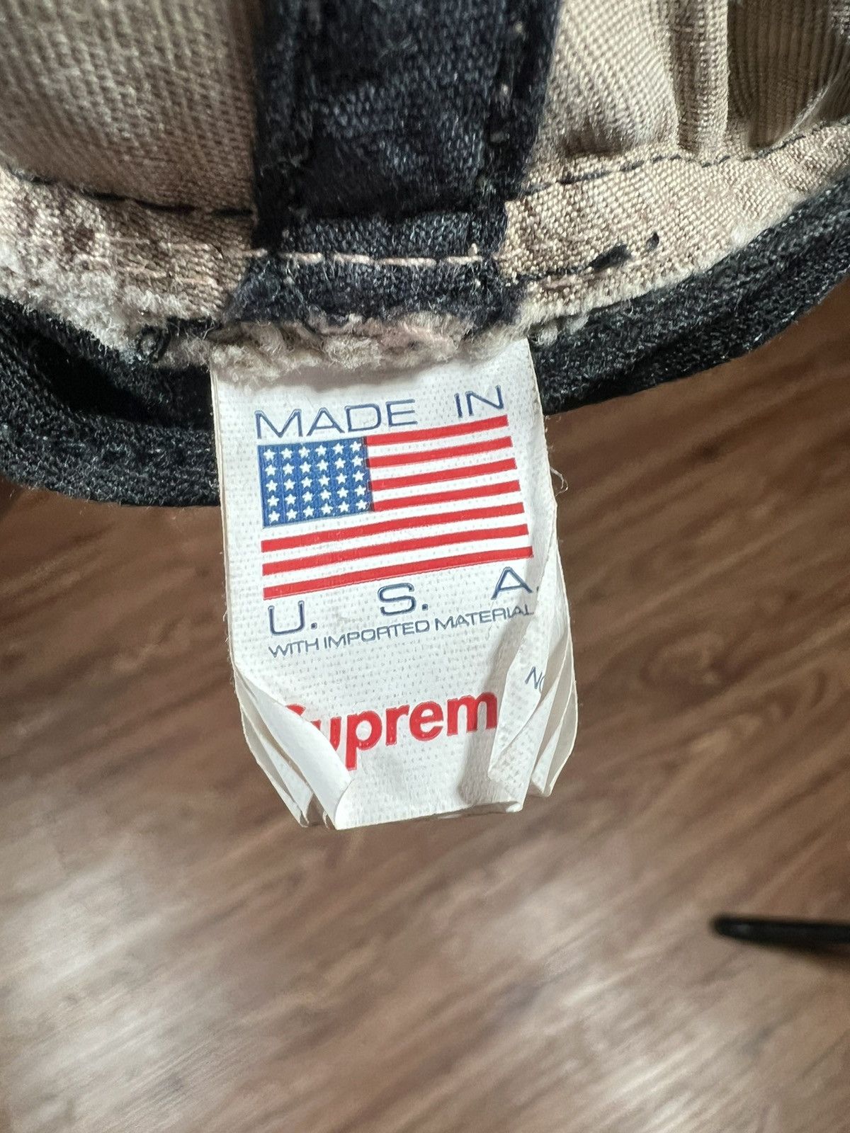 Hypebeast × Supreme Supreme Washed Chino Twill Crusher Size ONE SIZE - 3 Thumbnail