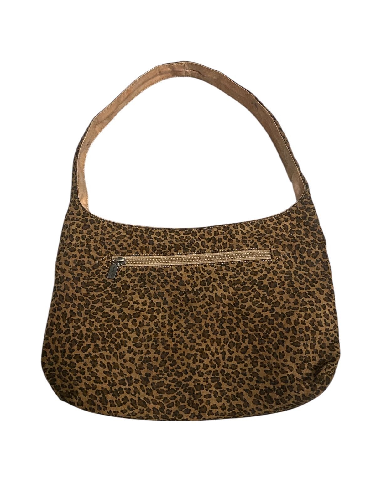 Vintage Bottega Veneta Leopard Hobo Bag in Brown, Men's