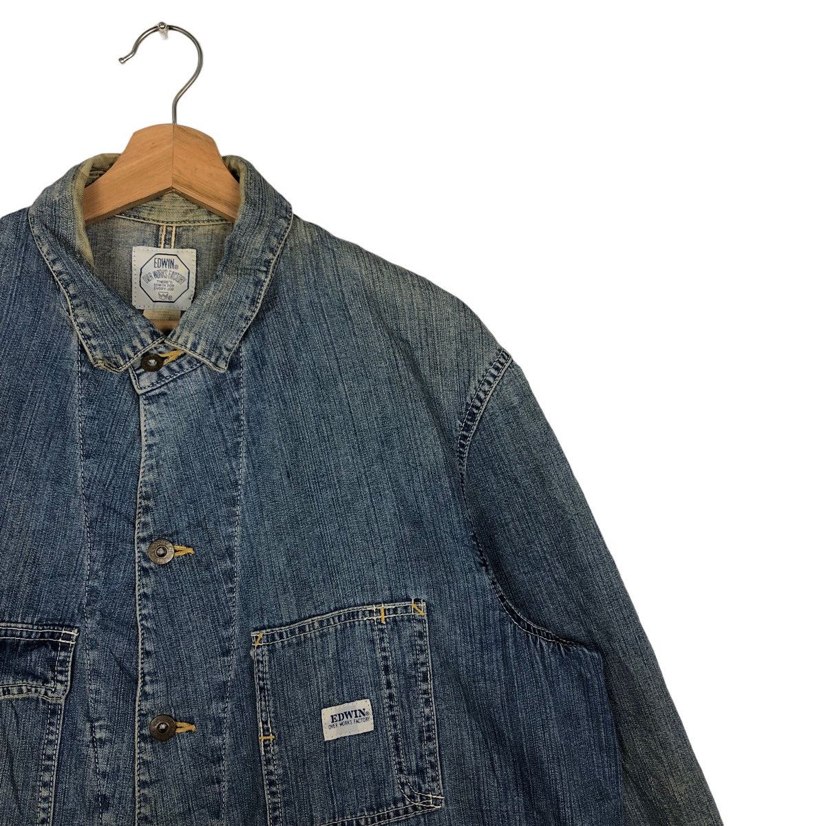 Toyo Enterprises 🔥90’s Chore Jacket Edwin Over Works Factory Toyo Enterprise Size US L / EU 52-54 / 3 - 6 Thumbnail