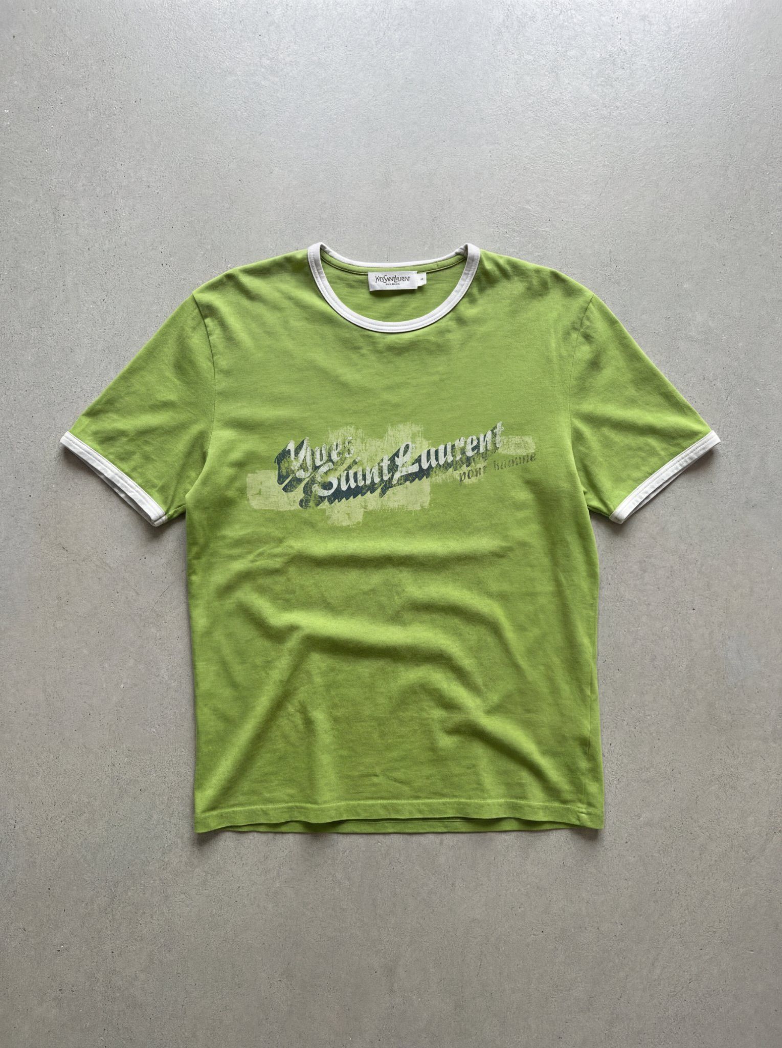 Saint Laurent Paris Vintage Yves Saint Laurent T Shirt Size US M / EU 48-50 / 2 - 1 Thumbnail