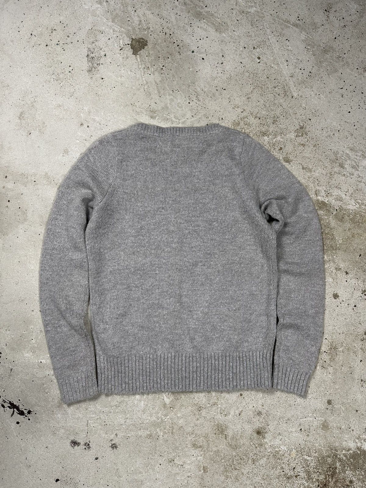 Tommy Hilfiger × Vintage Vintage Y2K Tommy Hilfiger Grey US Flag Sweater Jumper Size US S / EU 44-46 / 1 - 2 Thumbnail
