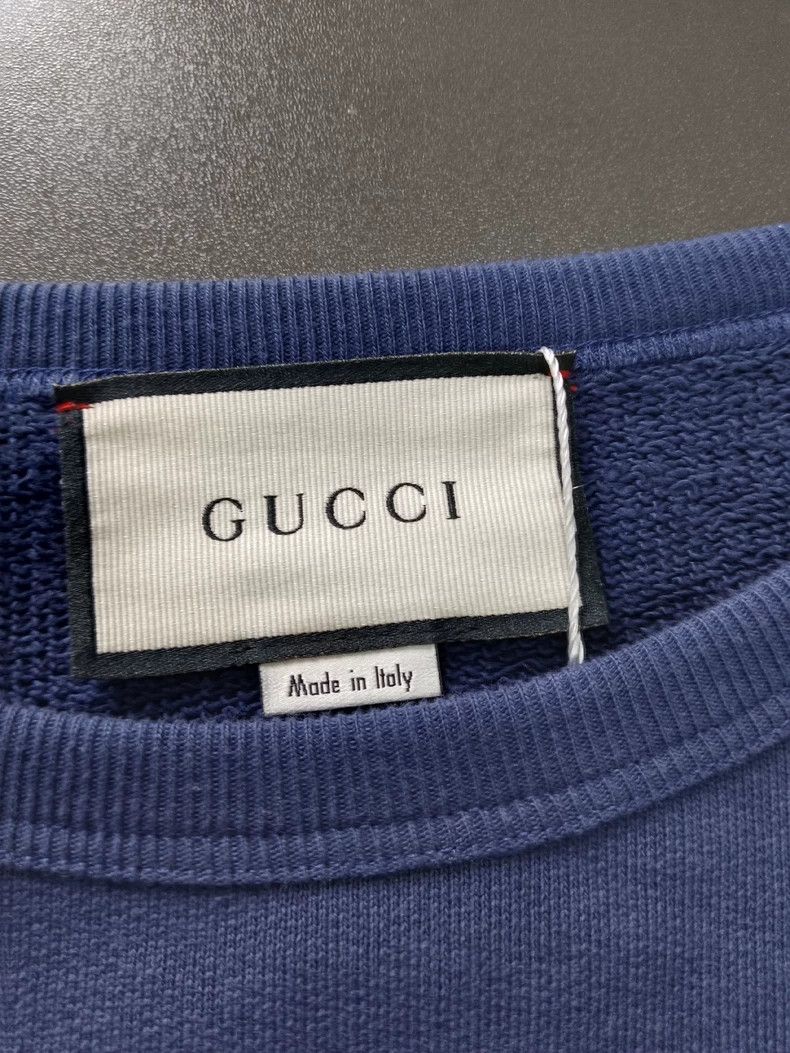 Gucci Gucci Pentagon double Glogo round-neck sweatshirt 2504-Next Size US L / EU 52-54 / 3 - 4 Thumbnail
