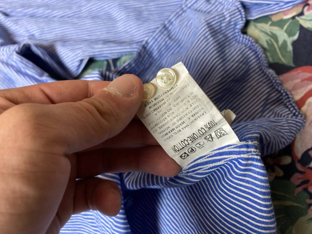 Moschino Moschino Striped Shirt Button Up Size M / US 6-8 / IT 42-44 - 5 Thumbnail