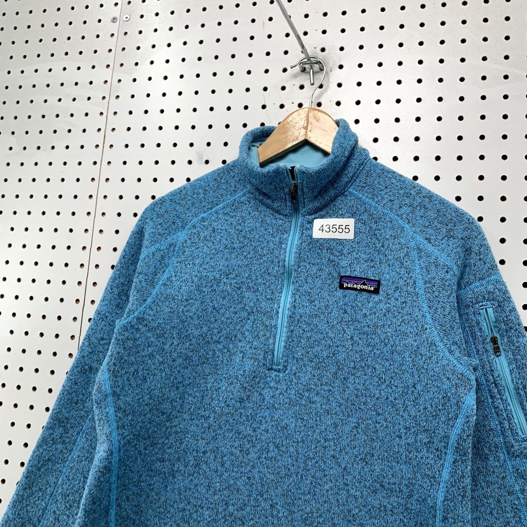 Patagonia Patagonia Better Sweater 1/4 Zip Pullover Womens Medium Blue Casual Shirt Size M / US 6-8 / IT 42-44 - 4 Thumbnail