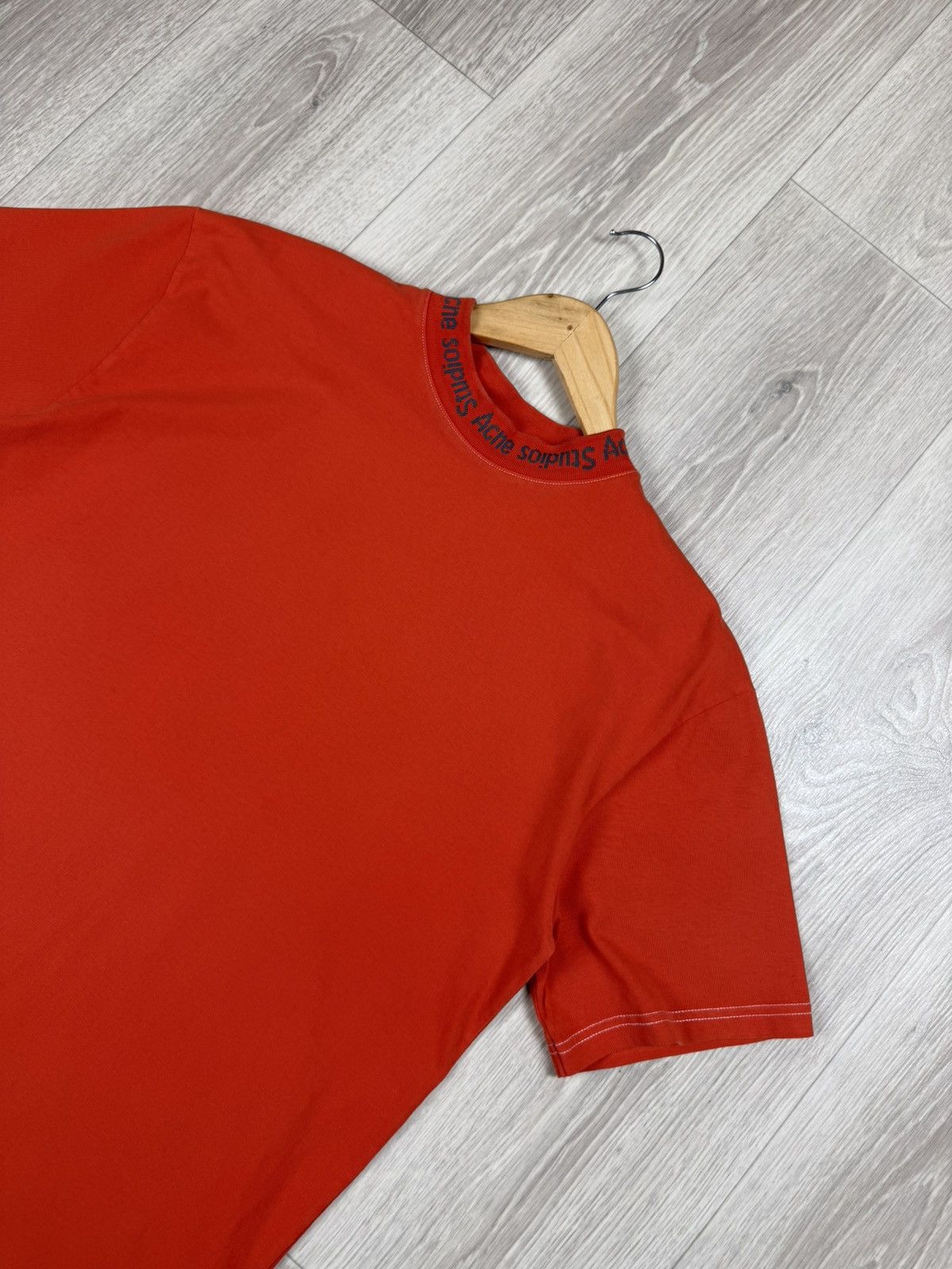 Acne Studios Acne Studios Gojina Dyed Neck Logo T-shirts Size S Size US S / EU 44-46 / 1 - 2 Thumbnail