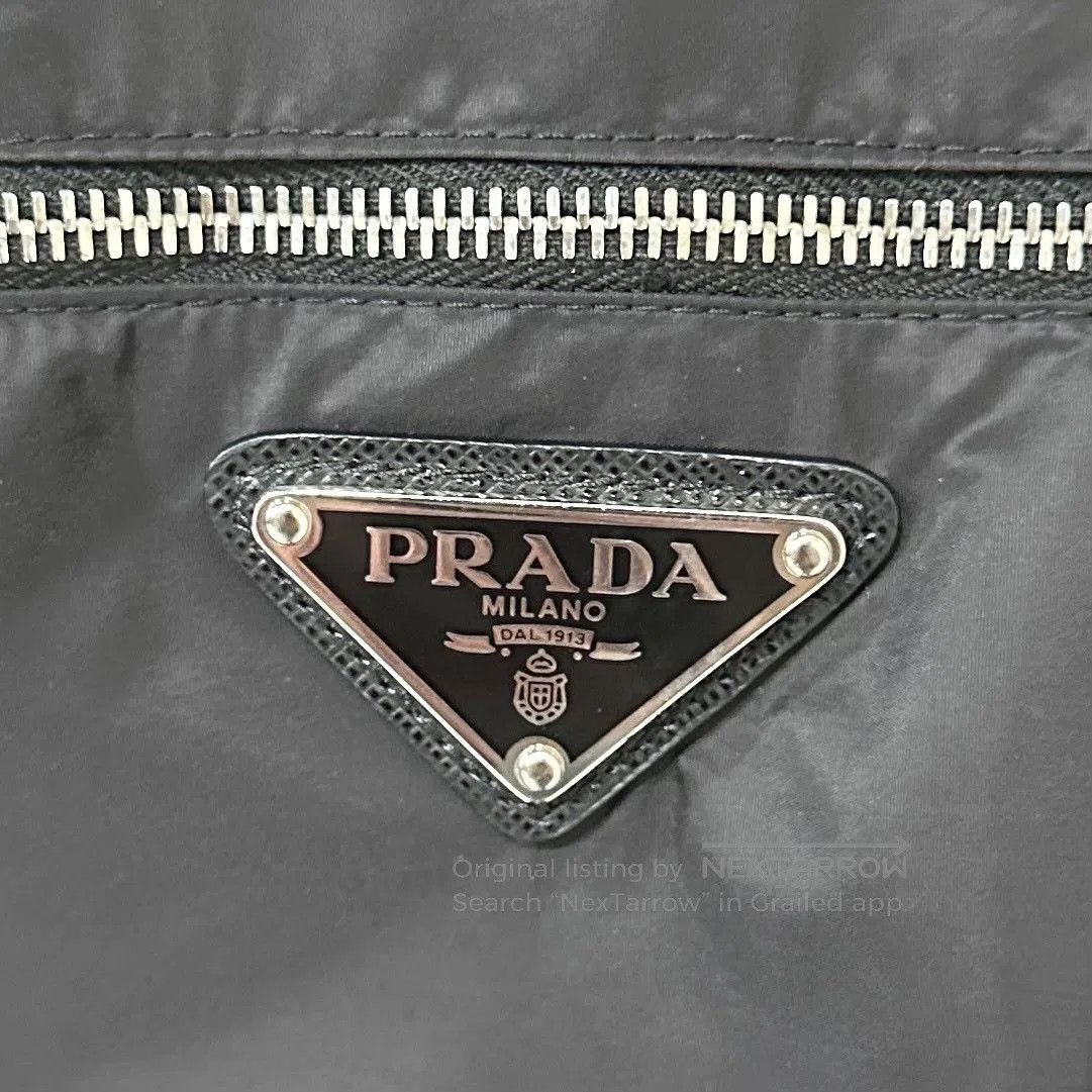 Prada Prada Men's Black Nylon Jacket. Size US M / EU 48-50 / 2 - 4 Thumbnail