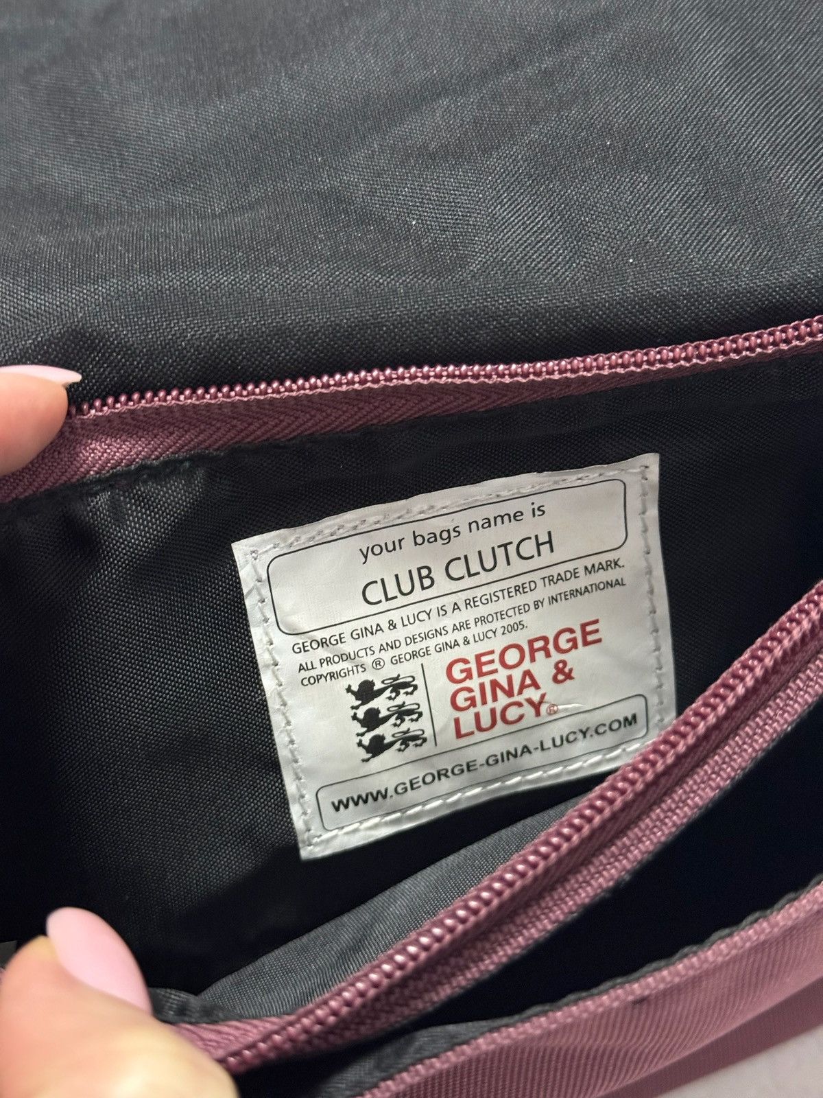 Japanese Brand × Vintage Vintage George Gina & Lucy Clutch Bag Messenger GGL Y2K 90s Size ONE SIZE - 6 Thumbnail