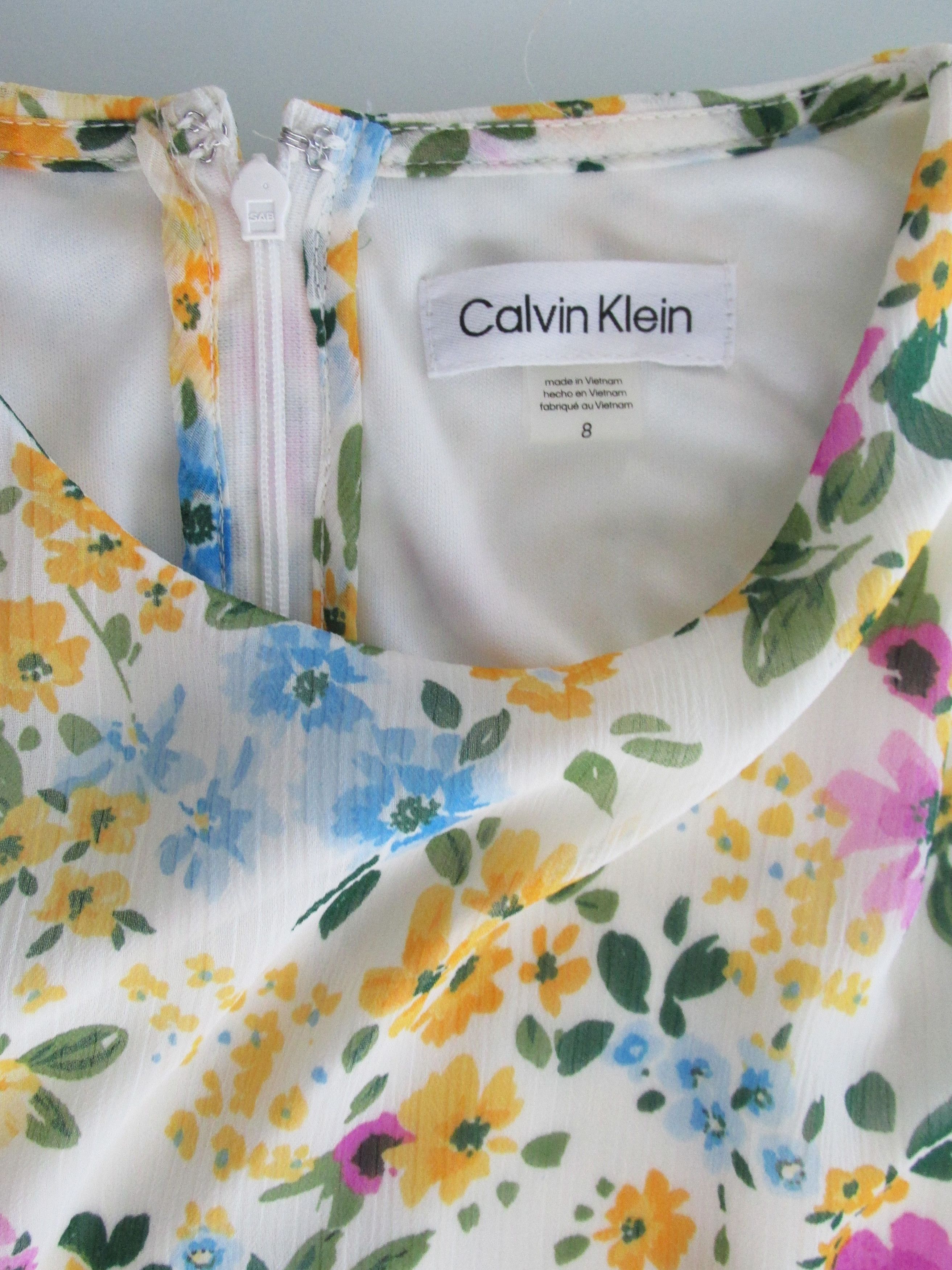 Calvin Klein Calvin Klein (NWT) Sleeveless Asymmetrical Dress Size 8 Size M / US 6-8 / IT 42-44 - 2 Thumbnail