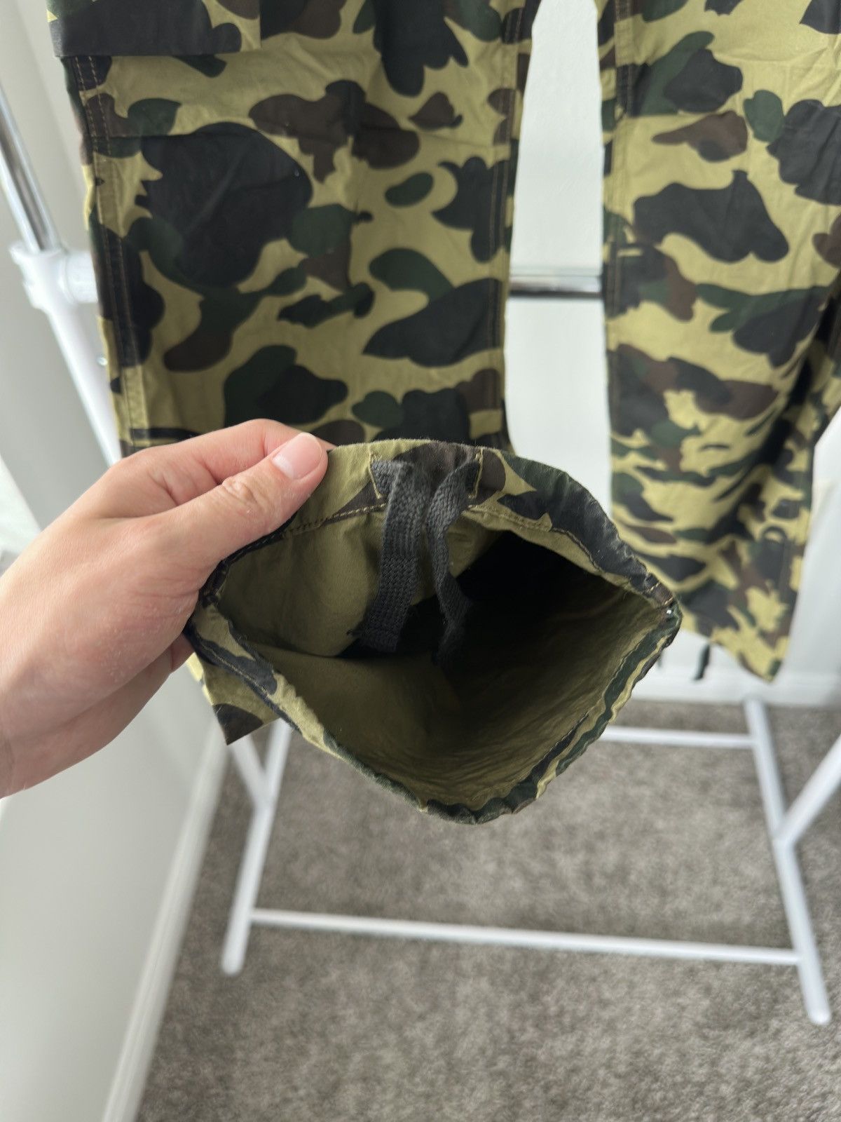 Bape BAPE Cargo Pants Green Camo Size US 32 / EU 48 - 6 Thumbnail