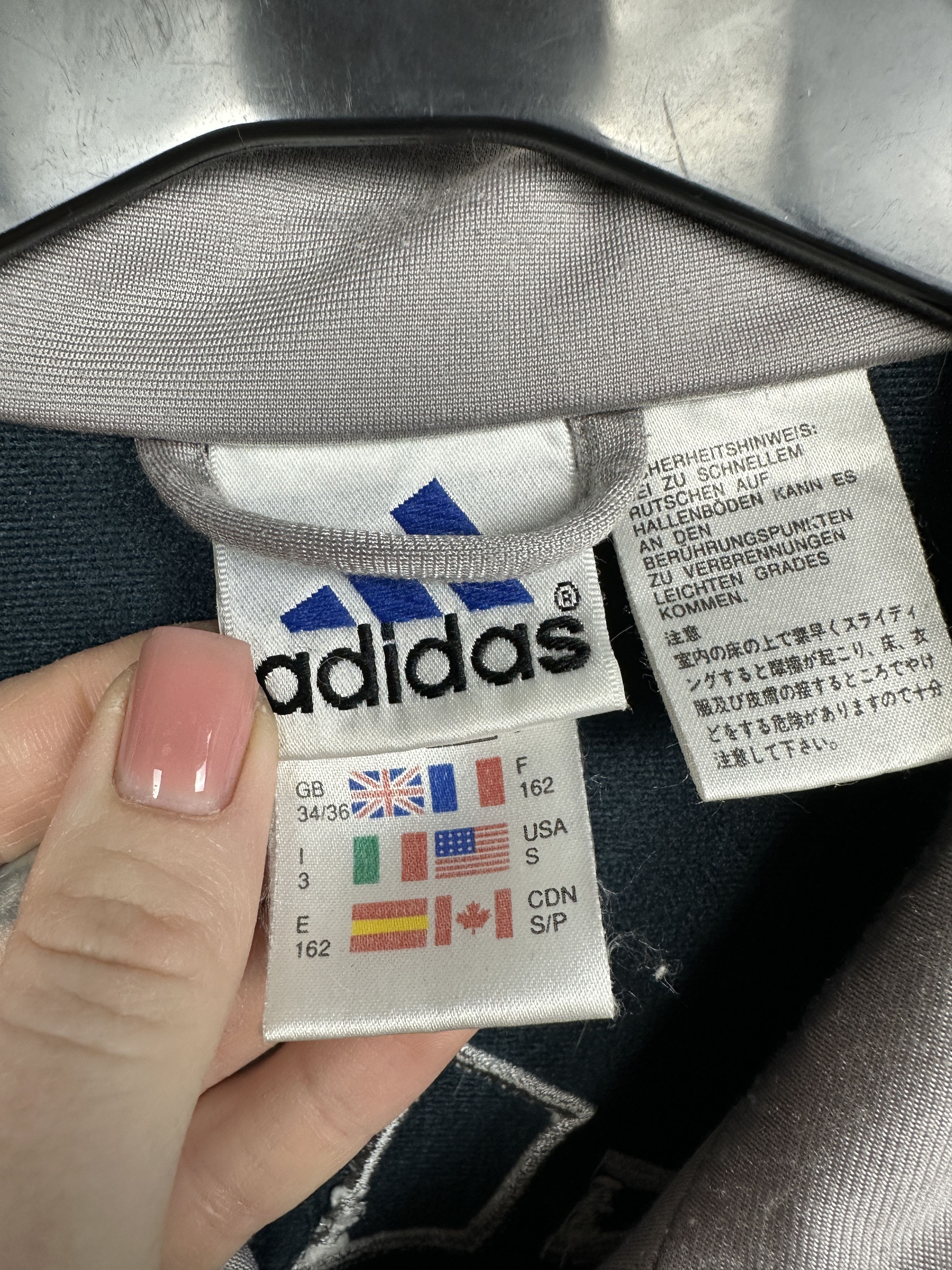 Adidas Adidas Vintage Mens Track Top Jacket Size US S / EU 44-46 / 1 - 4 Thumbnail