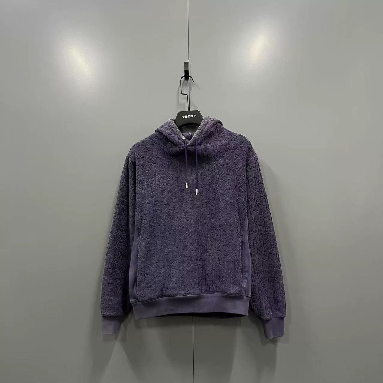 Dior dior logo print hooded sweatshirt in purple Size M / US 6-8 / IT 42-44 - 1 Thumbnail