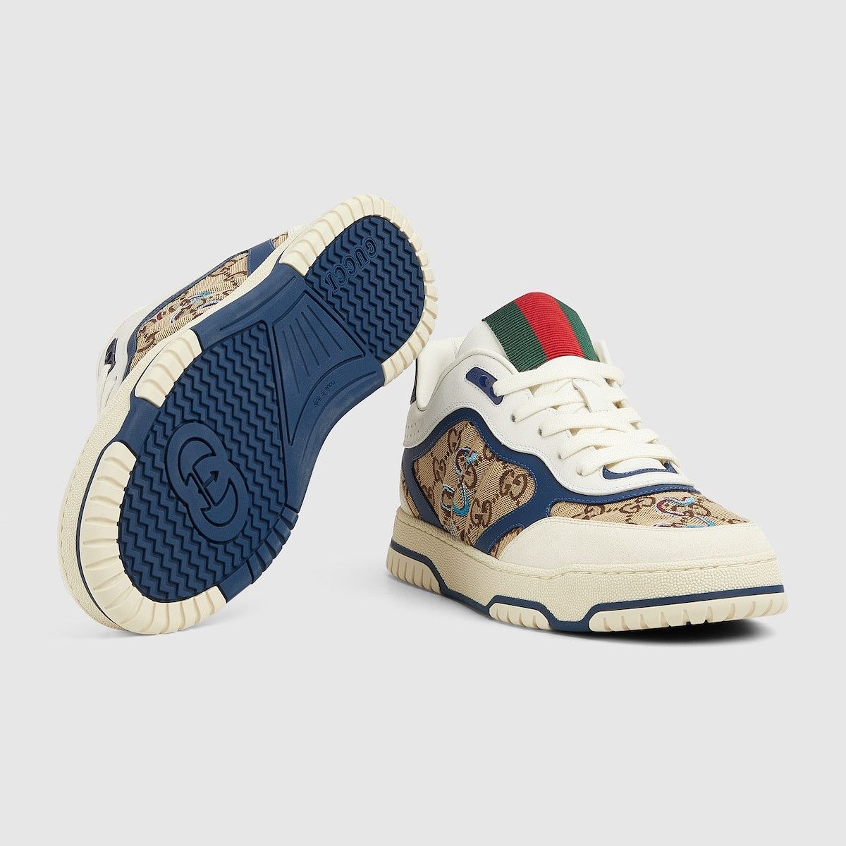 Gucci o1loc1c0625 Re-Web Sneakers in Multicolor Size US 10.5 / EU 43-44 - 6 Thumbnail