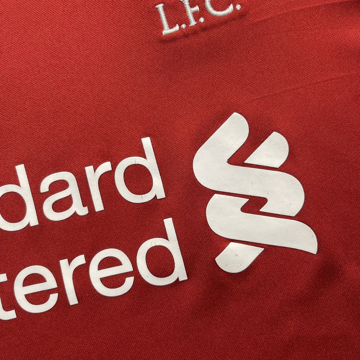 Nike × Vintage LIVERPOOL NIKE 2020/2021 FOOTBALL HOME JERSEY #4 VIRGIL Size US S / EU 44-46 / 1 - 7 Thumbnail