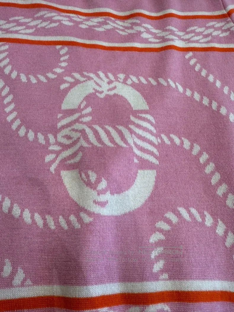 Hermes Hermes Pink knitted short-sleeve Size XS / US 0-2 / IT 36-38 - 6 Thumbnail