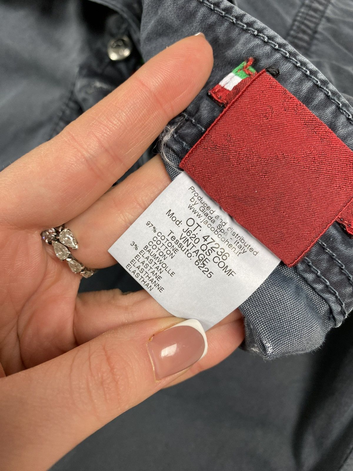 Jacob Cohen Jacob Cohen J620 men’s garment dyed Tailored Jeans Size 36 Size US 36 / EU 52 - 16 Thumbnail