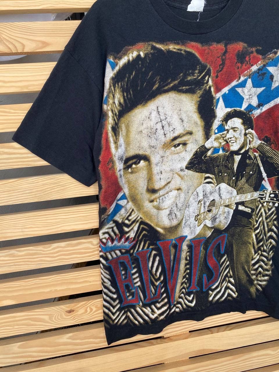 Band Tees 90’s Elvis Presley’s Memphis T-Shirt Size US L / EU 52-54 / 3 - 2 Thumbnail