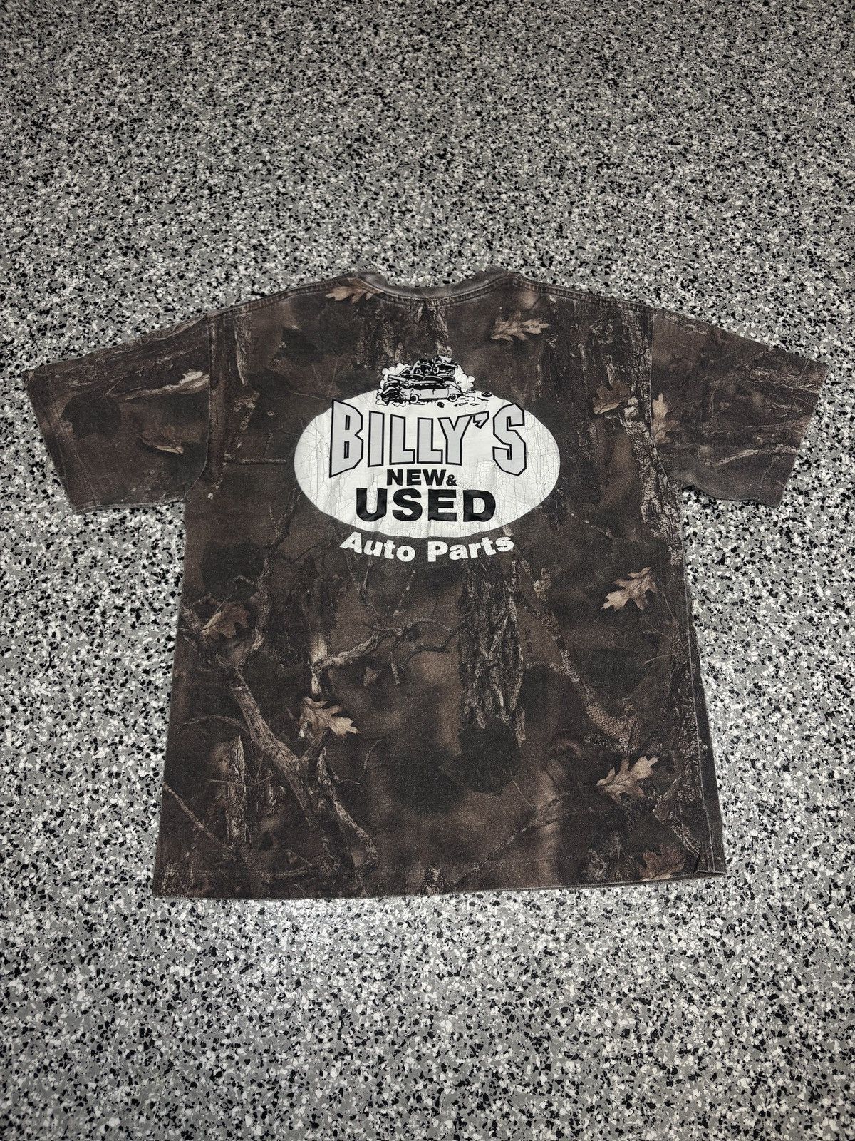 Billy Hill 2023 Billy Hill “Auto Parts” Sasquatch Camo T-Shirt Size L Size US L / EU 52-54 / 3 - 2 Thumbnail