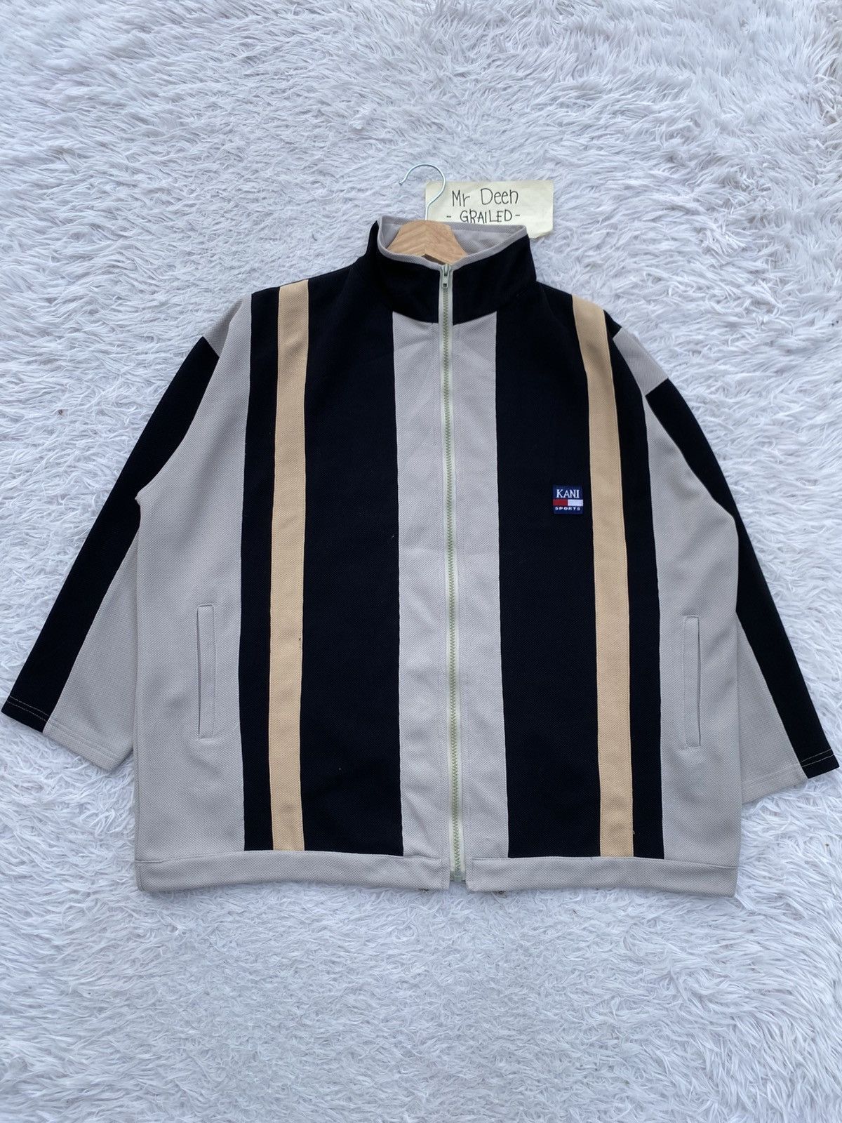 Karl Kani Rare Vintage KANI Sport Zipped Sweater Size US L / EU 52-54 / 3 - 8 Thumbnail