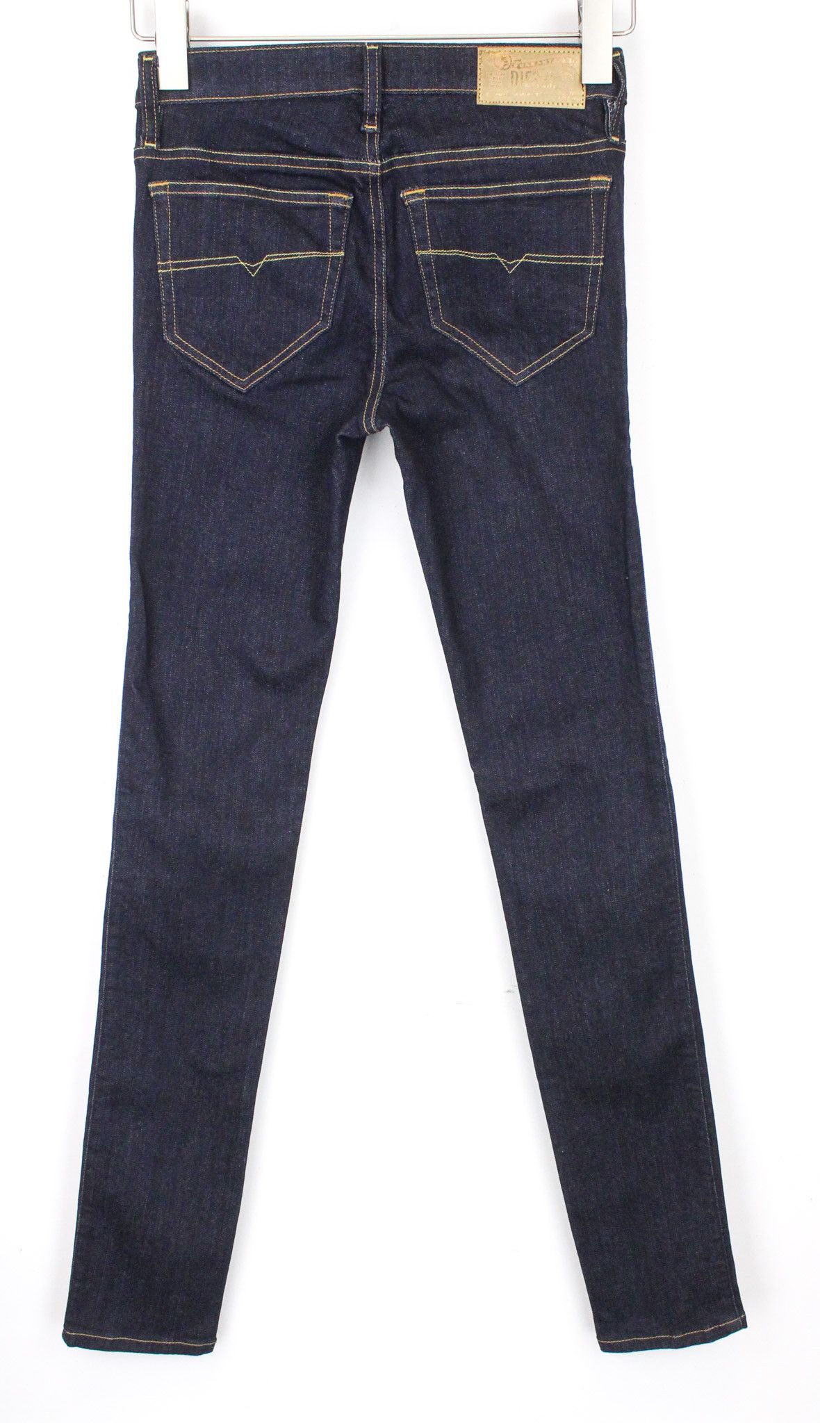 Diesel SKINZEE 0813C W26/L32 Blue Stretch Jeans 71399 Size 26" / US 2 / IT 38 - 2 Thumbnail