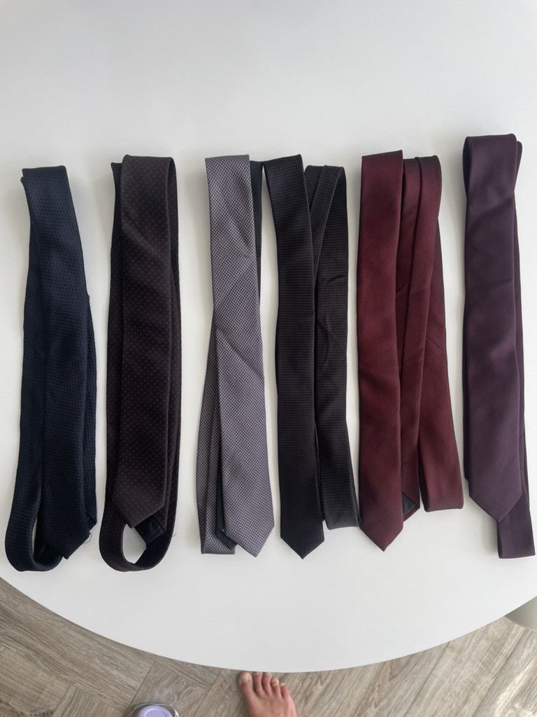 The Kooples The Kooples Skinny Silk Tie Set x6 Size ONE SIZE - 2 Thumbnail