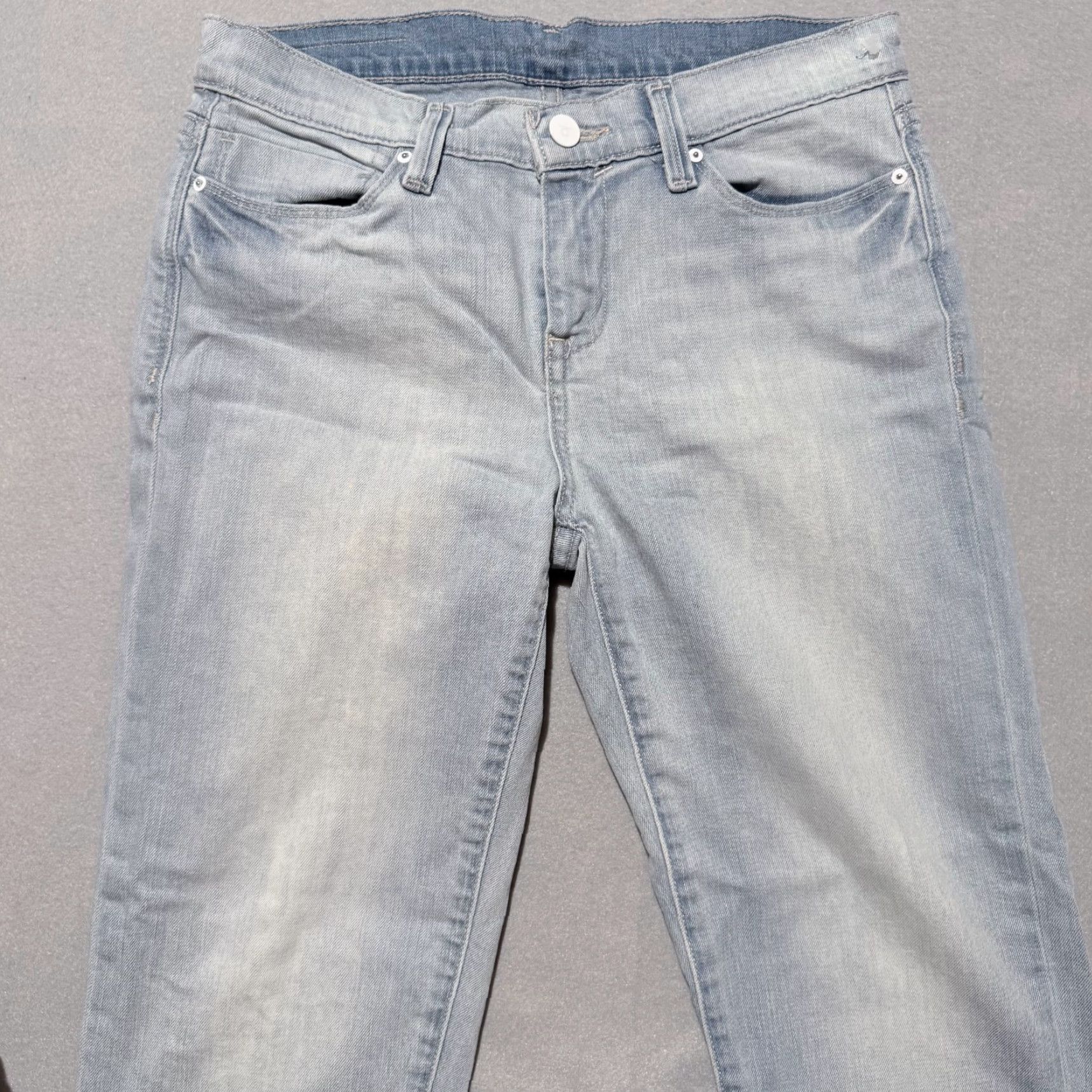 Calvin Klein Calvin Klein Jeans Skinny Women's Light-Wash Denim Stretch Pockets 27 Blue Size 27" / US 4 / IT 40 - 3 Thumbnail
